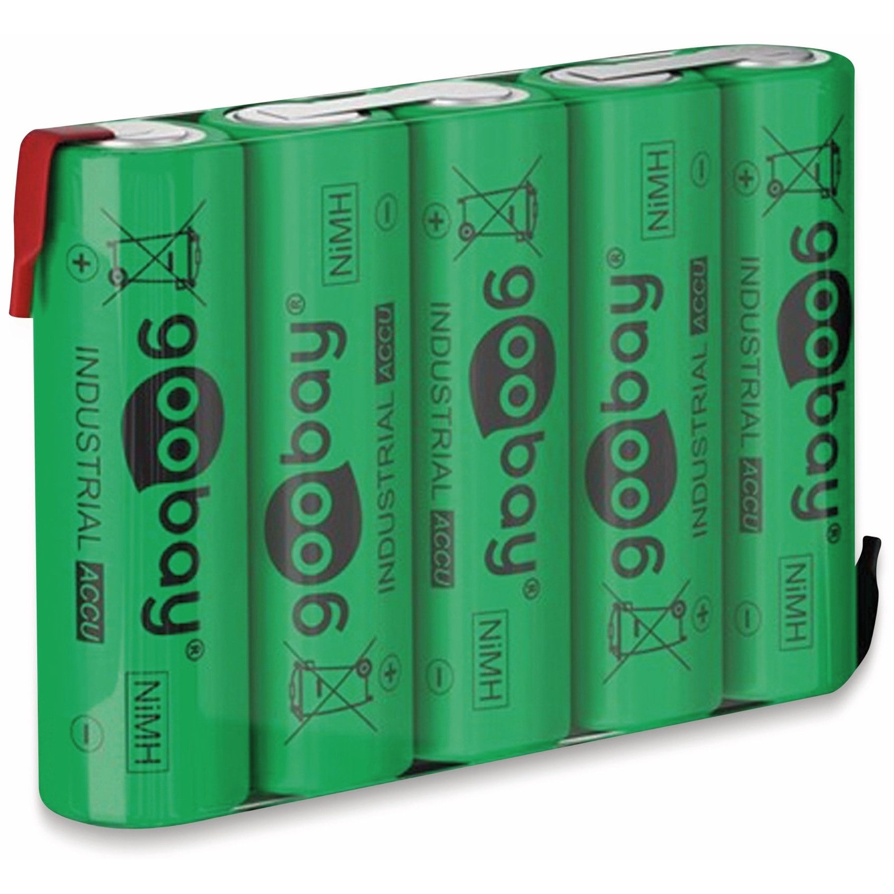 GOOBAY NiMH-Akku-Pack AA, 55582, 6V/2100 mAh Akku