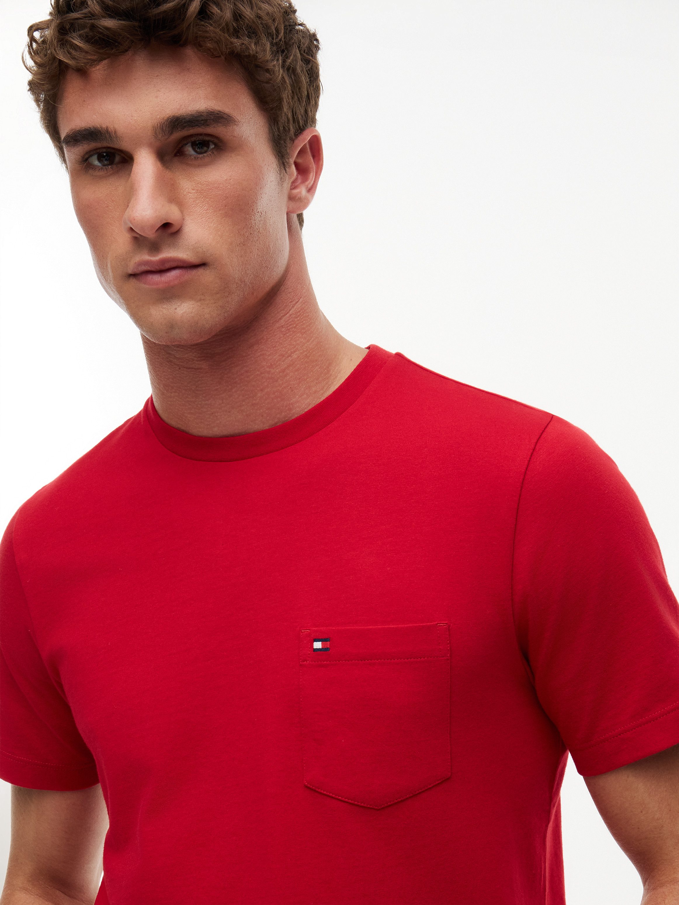 Tommy Hilfiger T-Shirt ESSENTIAL SOLID POCKET TEE