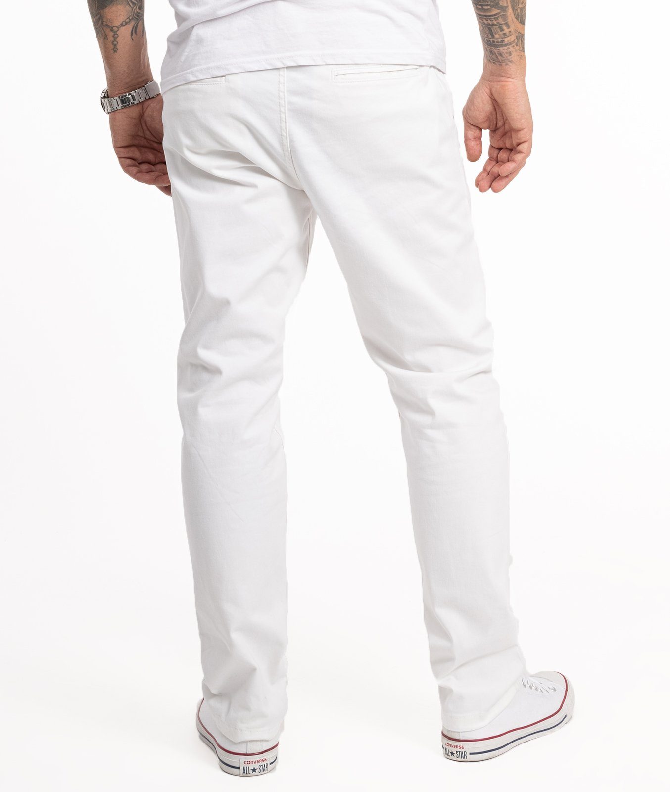 Indumentum Chinohose Herren Regular Fit Chinohose IR-506 auch in Größen Größen erhältlich, mit elastischem Bund