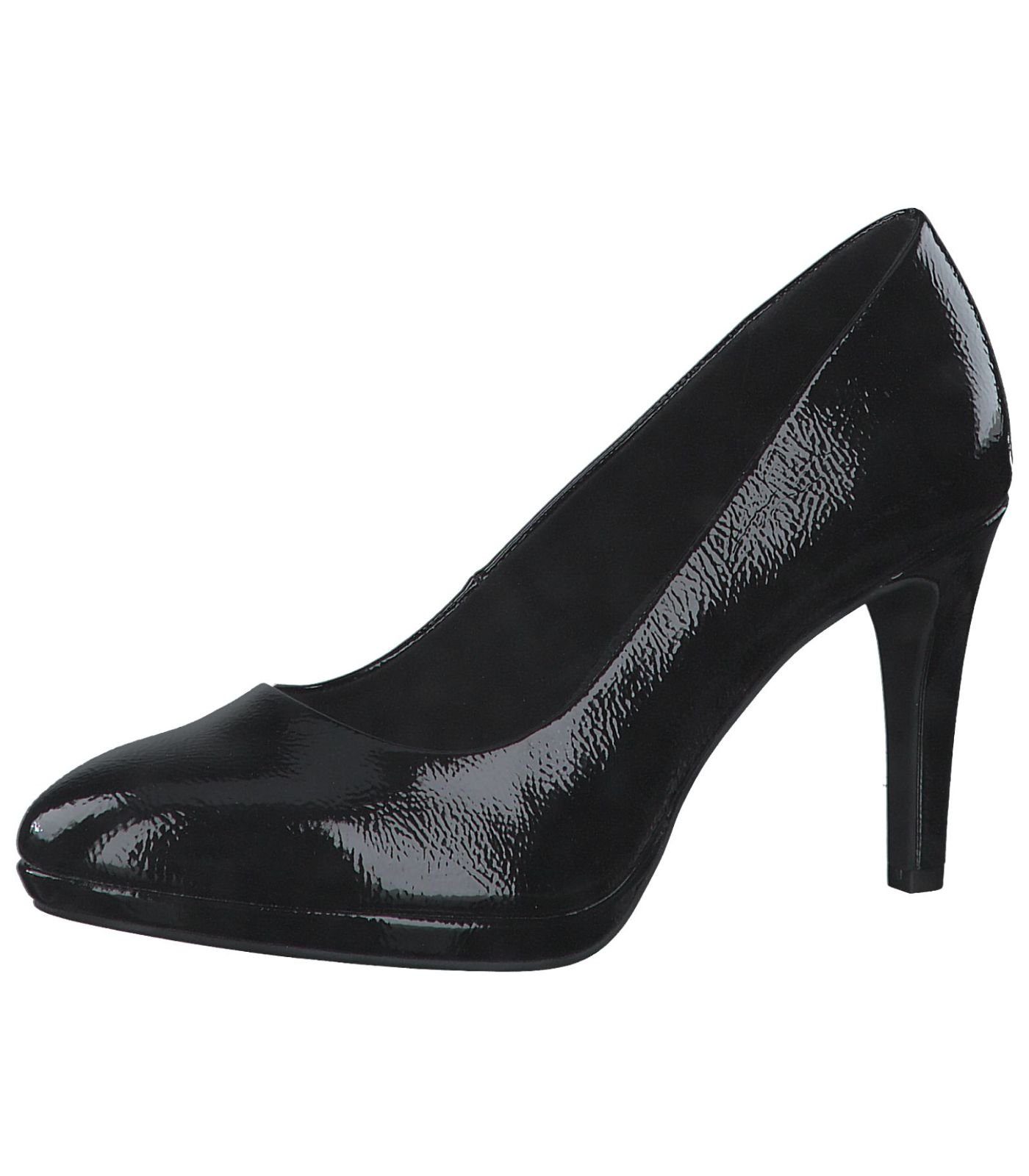 Lederimitat Schwarz Pumps Lack Pumps s.Oliver