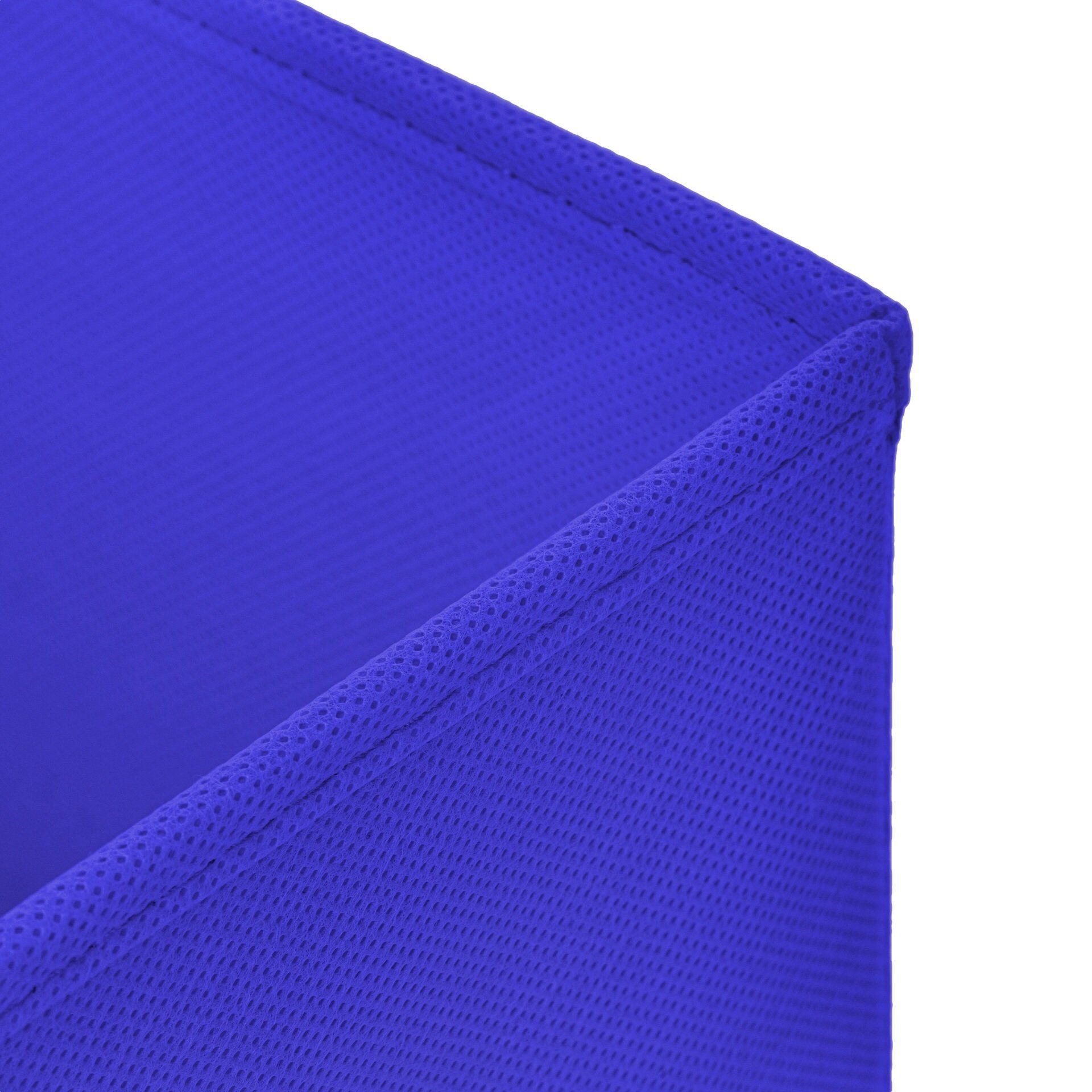 Stück Farben StickandShine 30cm SET Aufbewahrungsbox Kordel mit 30 Faltbox Maritim x in verschiedenen cm Faltkiste (4er Blau 4 30 30 x Faltbox Stoffboxen moderne 30x30x30)