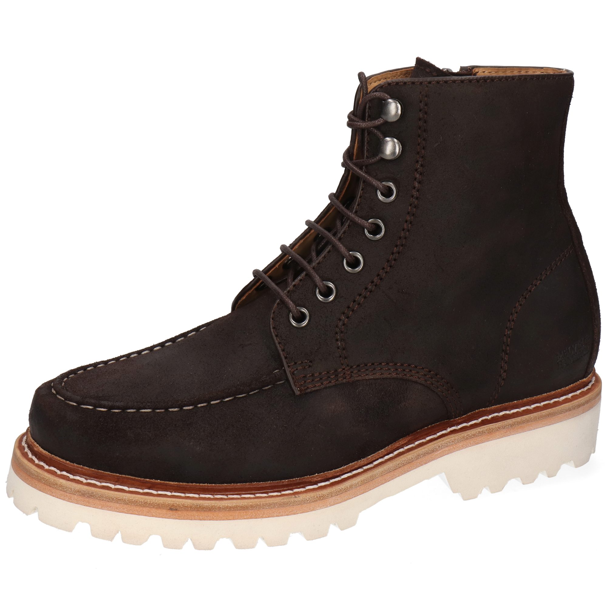 Wimmie 4 Leder-Schnürstiefeletten für Herren Stiefelette