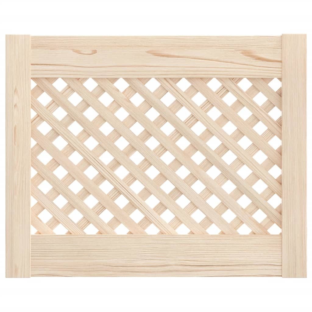 furnicato Schranktür Schranktüren aus massivem Kiefernholz mit Gitterdesign 49,5x39,5 cm (2 St), Luftdurchlässige Möbeltüren für Schränke zur Vermeidung von Schimmel