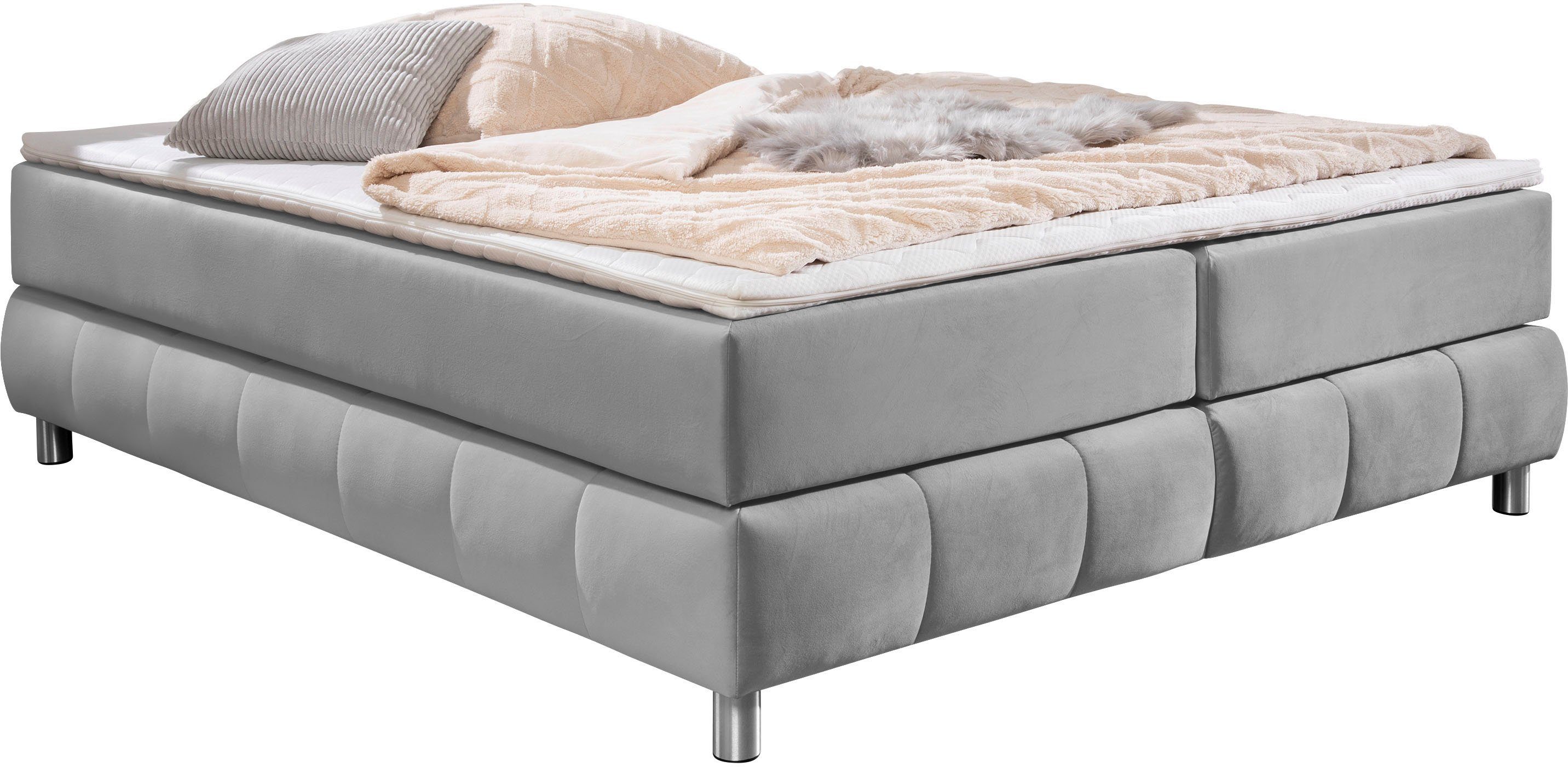 andas Boxspringbett Salo, Ohne Kopfteil, inkl. günstig online kaufen