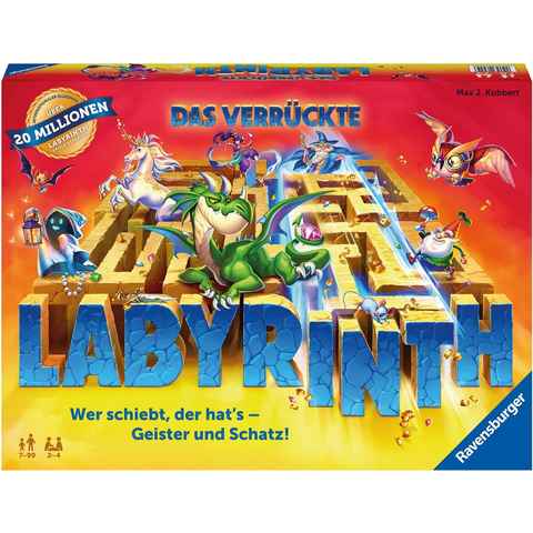 Ravensburger Spiel, Familienspiel Das verrückte Labyrinth, FSC® - schützt Wald - weltweit; Made in Europe