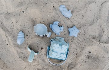 KINDSGUT Sandform-Set, (Set, 7-er Set), Sand-Spielzeug, Schippe, Förmchen, Tilda, Sandkasten, Outdoor, draußen, Spiel-Spaß, unisex, umweltfreundlich