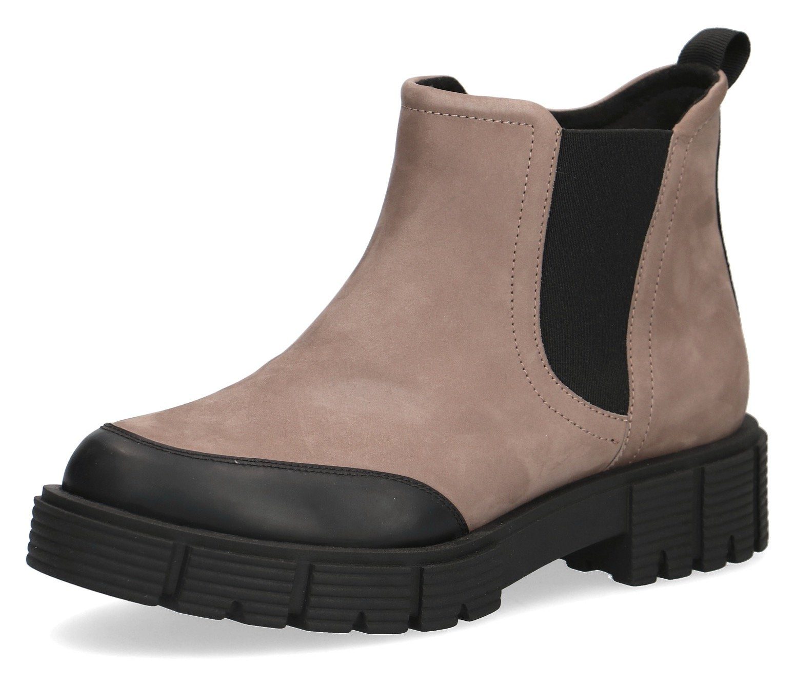 Chelseaboots modischer mit stein Profilsohle Caprice