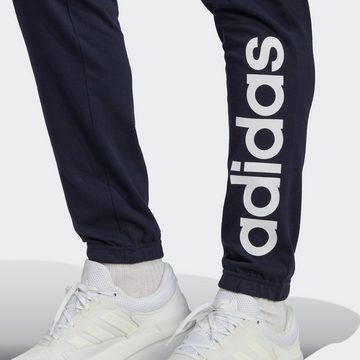 adidas Sportswear Sporthose ESSENTIALS SINGLE JERSEY TAPERED ELASTICIZED CUFF LOGO HOSE (1-tlg)