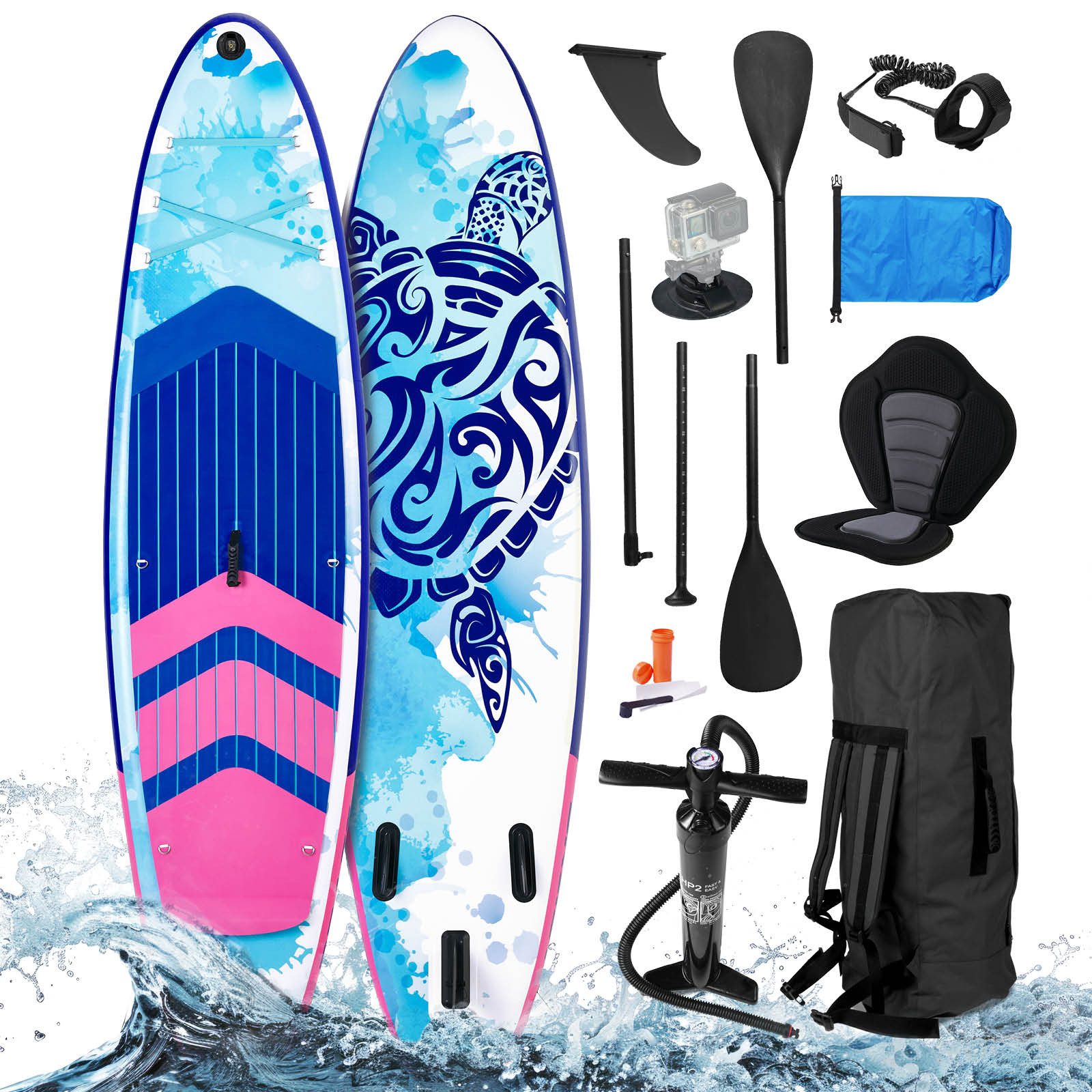 SUP-Board Lady, Aufblasbares Stand up Paddle Set für Frauen, 300cm
