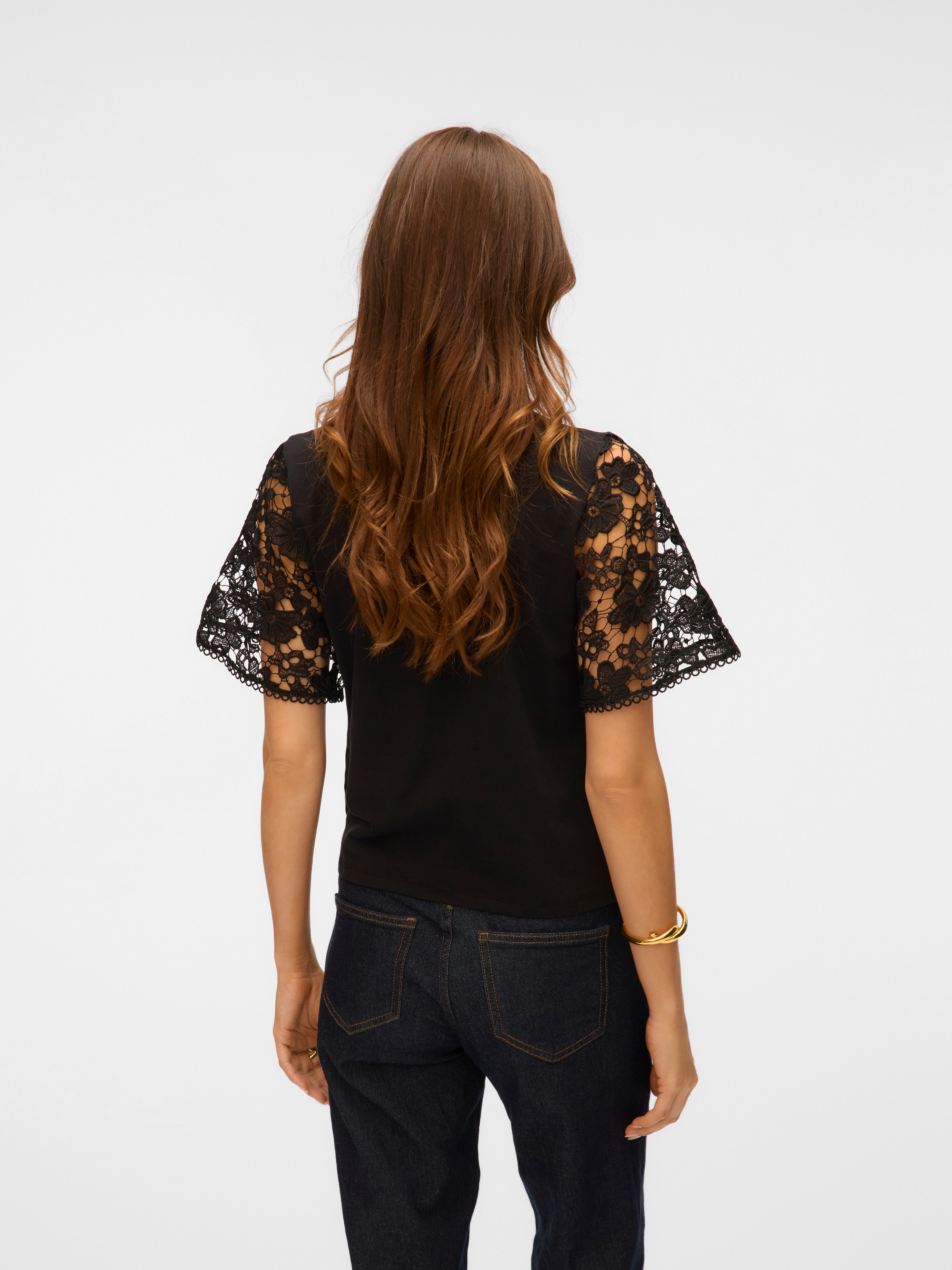 Vero Moda Kurzarmshirt VMPANNA 2/4 TOP JRS günstig online kaufen