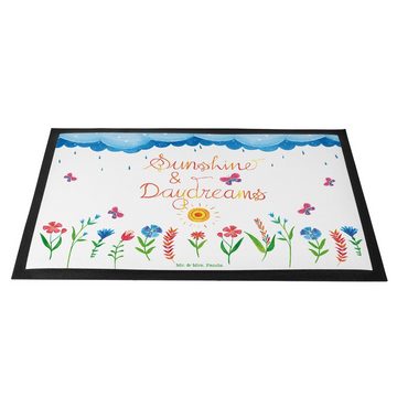 Fußmatte Sunshine and Daydreams - Geschenk, Blumen Deko, Schmutzfangmatte, Tür, Mr. & Mrs. Panda, Höhe: 0.6 mm