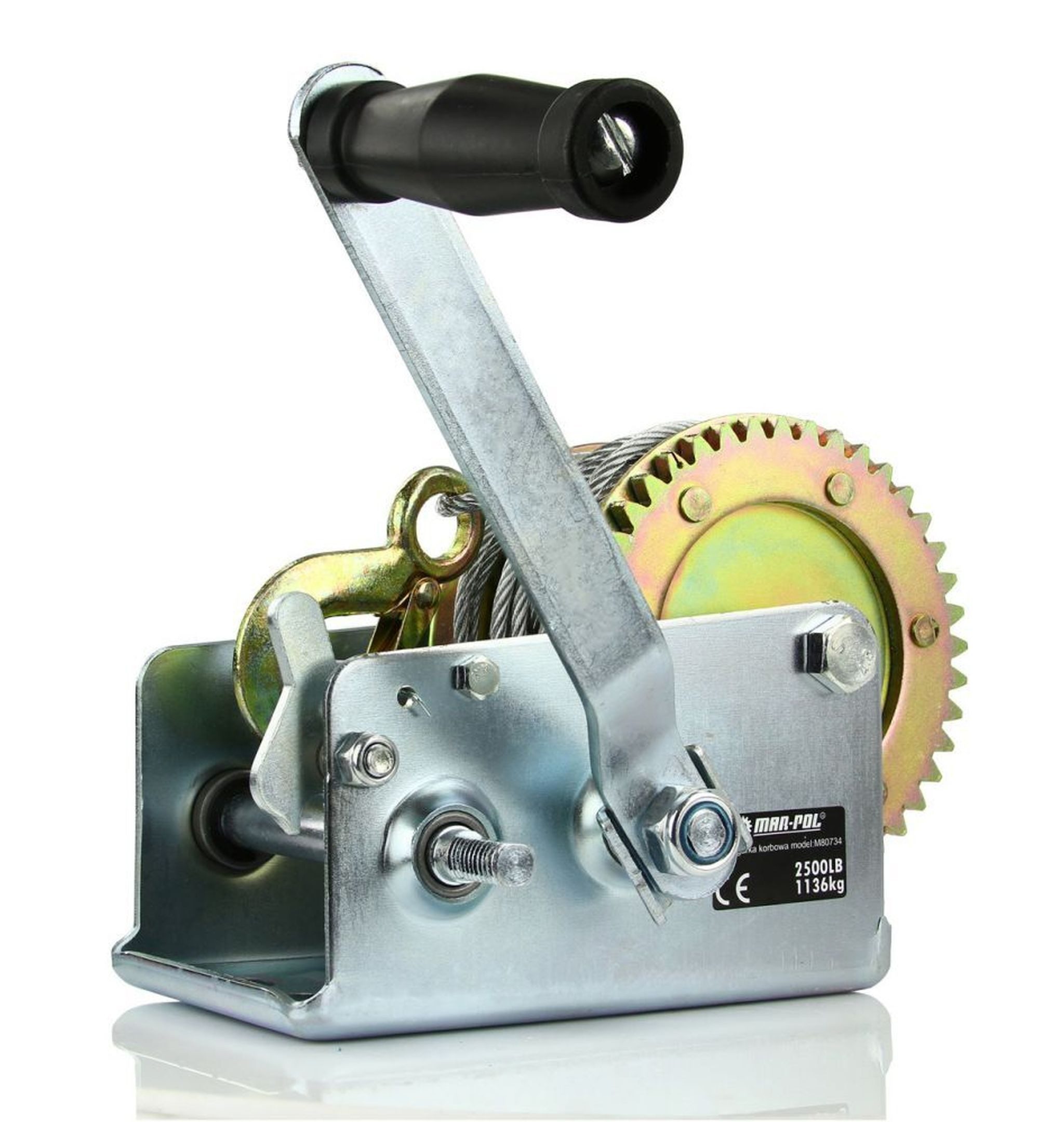 Mar-Pol Kurbelabzieher Kurbelwinde 1136 Kg 10M Links /Mar-Pol (M80734)