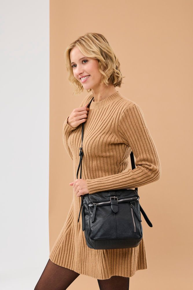 Rieker Umhängetasche, Damen-Handtasche, Schultertasche, Überschlag mit günstig online kaufen