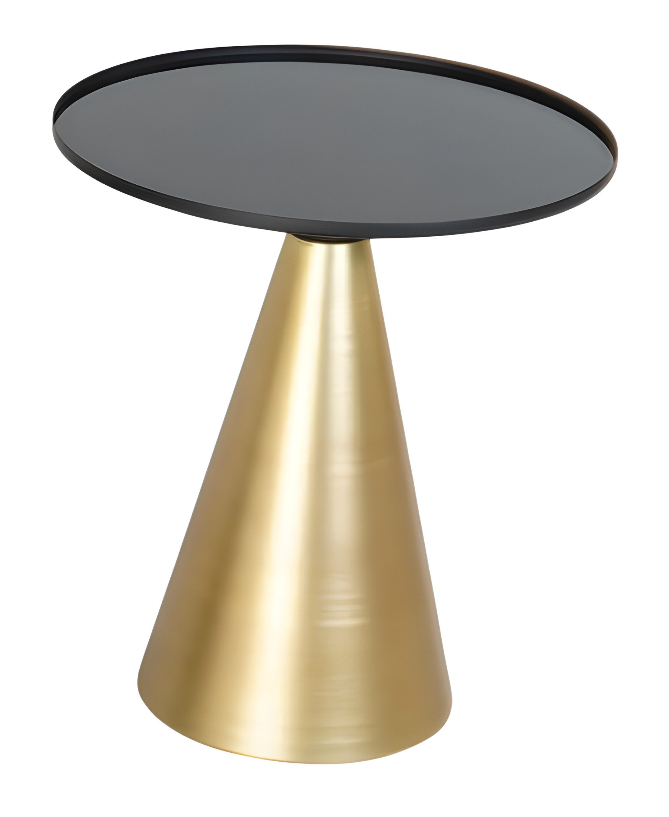 Xlmoebel Satztisch Beistelltisch aus Holz in Gold mit modernem Design (Einzeln, 1-St., Beistelltisch 50 x 50 x 55 cm), Made in Europa