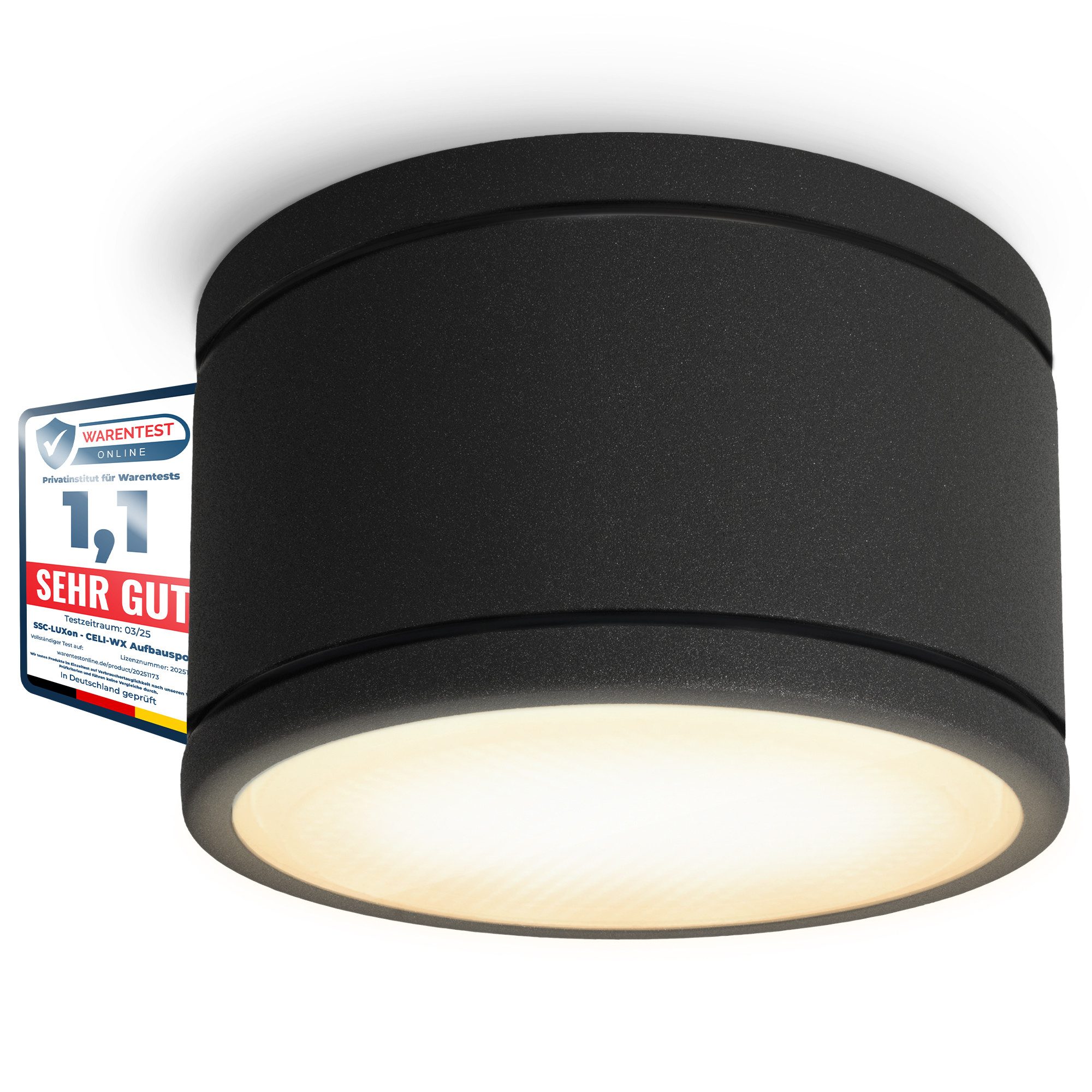 SSC-LUXon LED Außen-Deckenleuchte CELI-WX Bad Aufbaustrahler günstig online kaufen