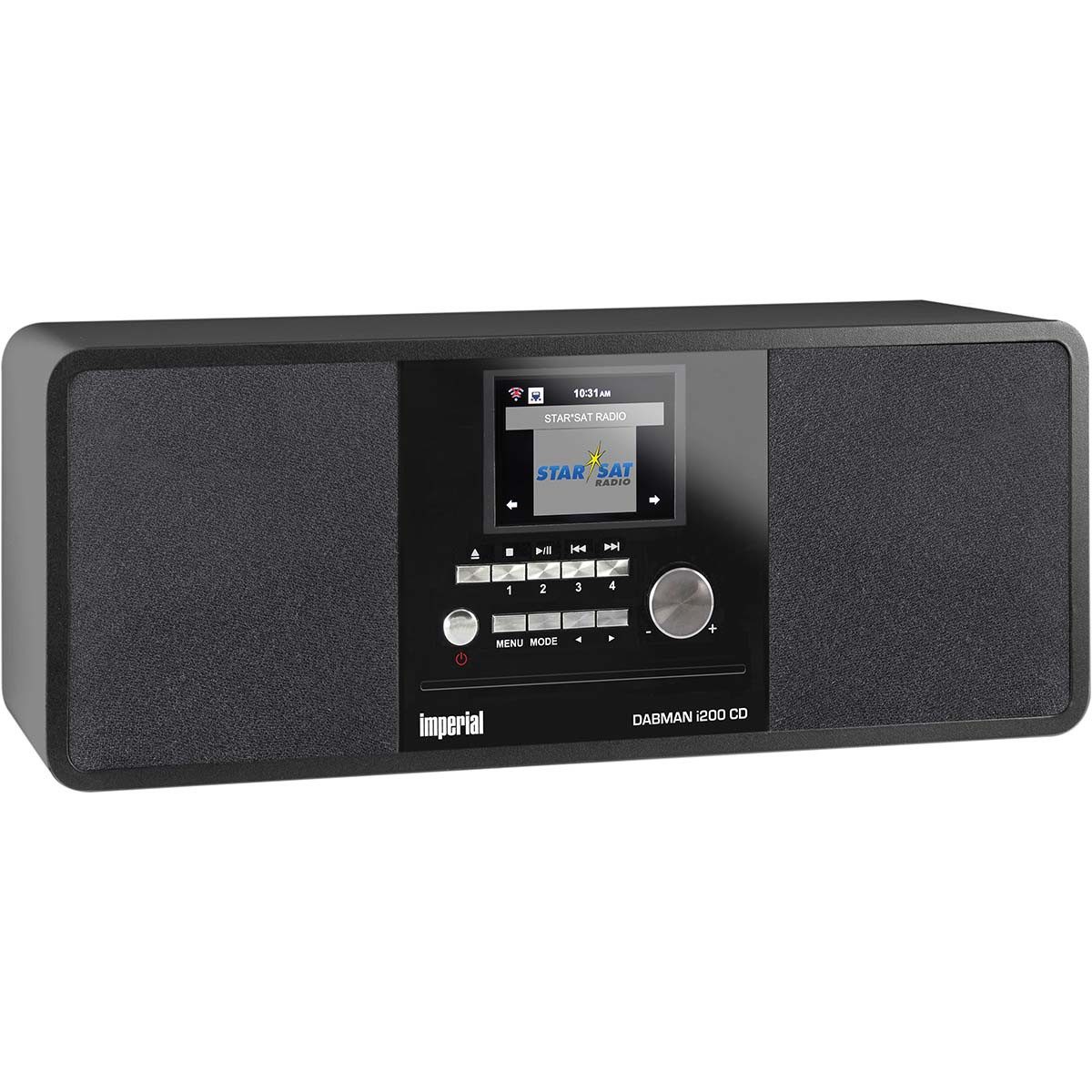 IMPERIAL 22-236-00 Radio (Internet Radio, 20 W, CD-Multifunktionsradio, DAB+, Internetradio, Bluetooth, Schwarz)