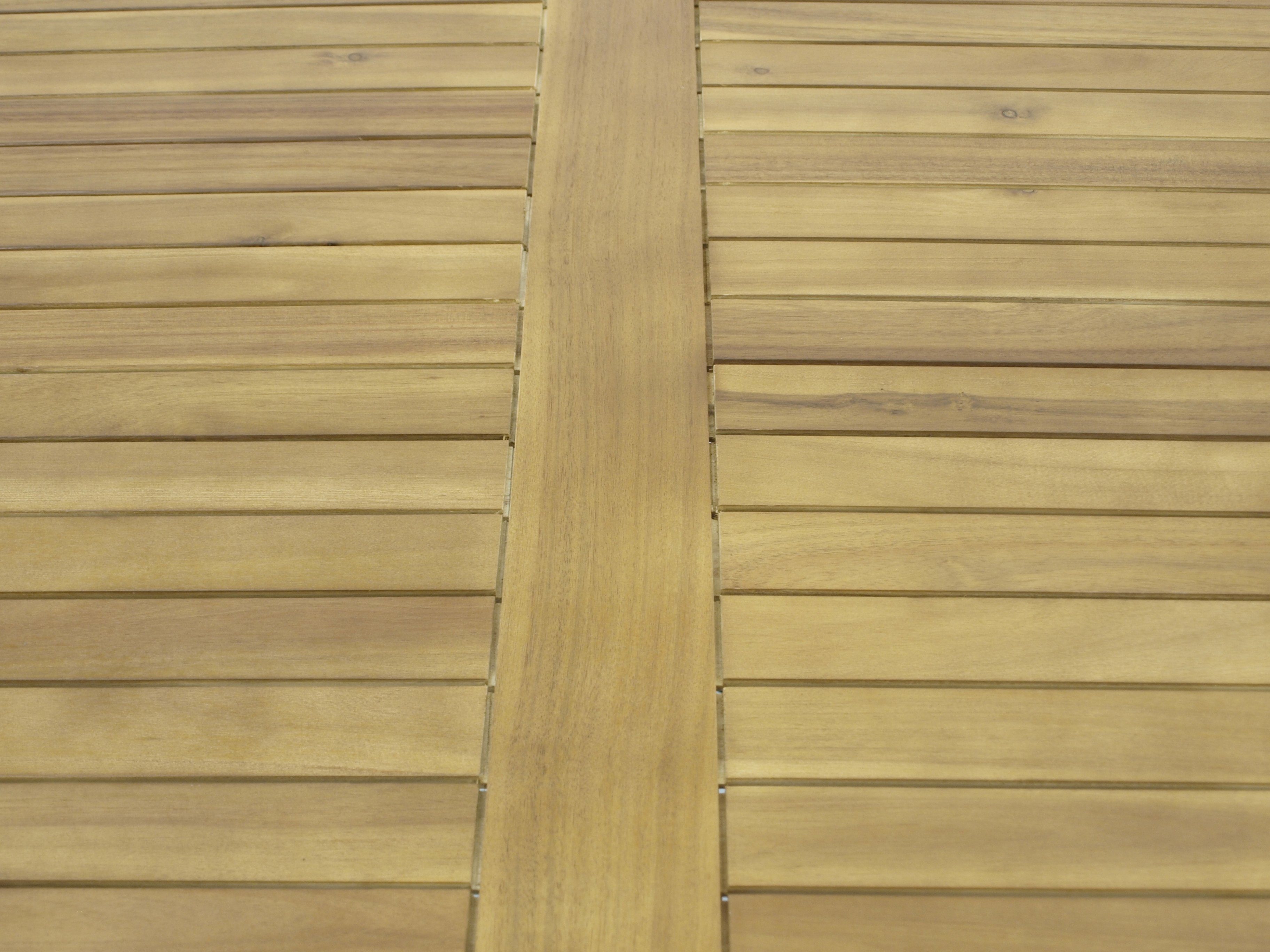 DEGAMO Gartentisch RAGUSA 150x80 Cm – Akazienholz Geölt & Stahlgestell Anthrazit – Wetterfest & FSC-zertifiziert
