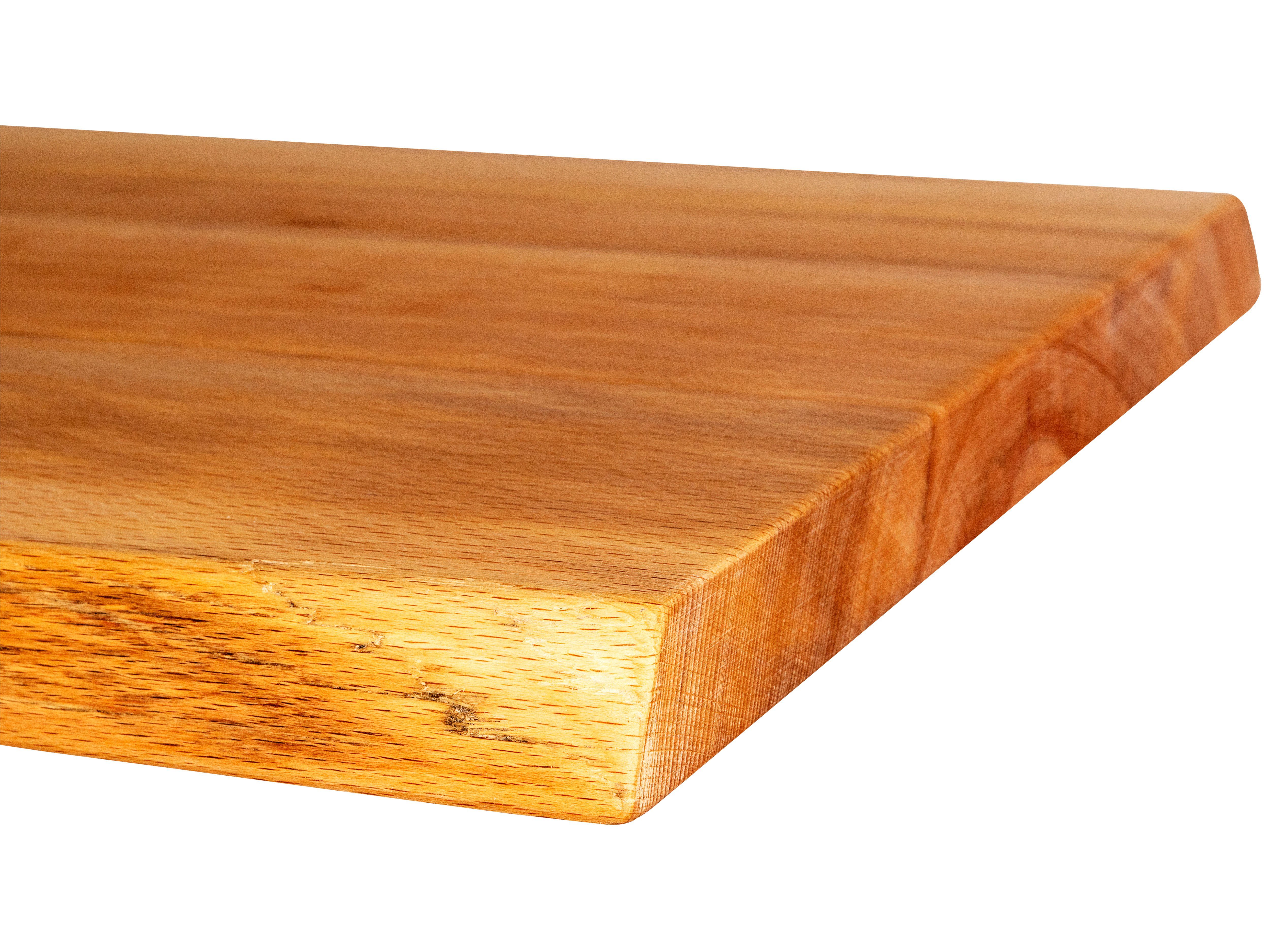 fornera Schneidebrett f40, aus mit einem Stück Holz Baumkante