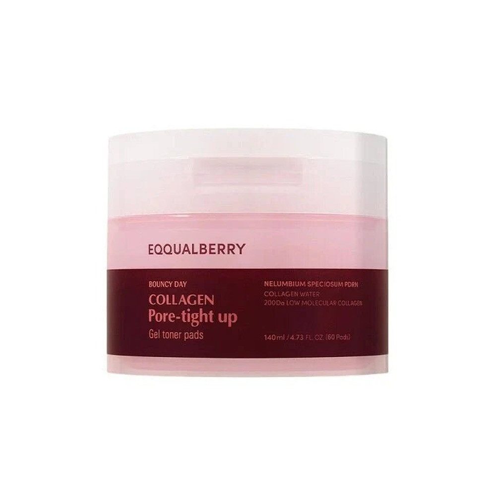Eqqualberry Toner EQUALBERRY Collagen Poren-Tight Up Gel-Toner-Pads