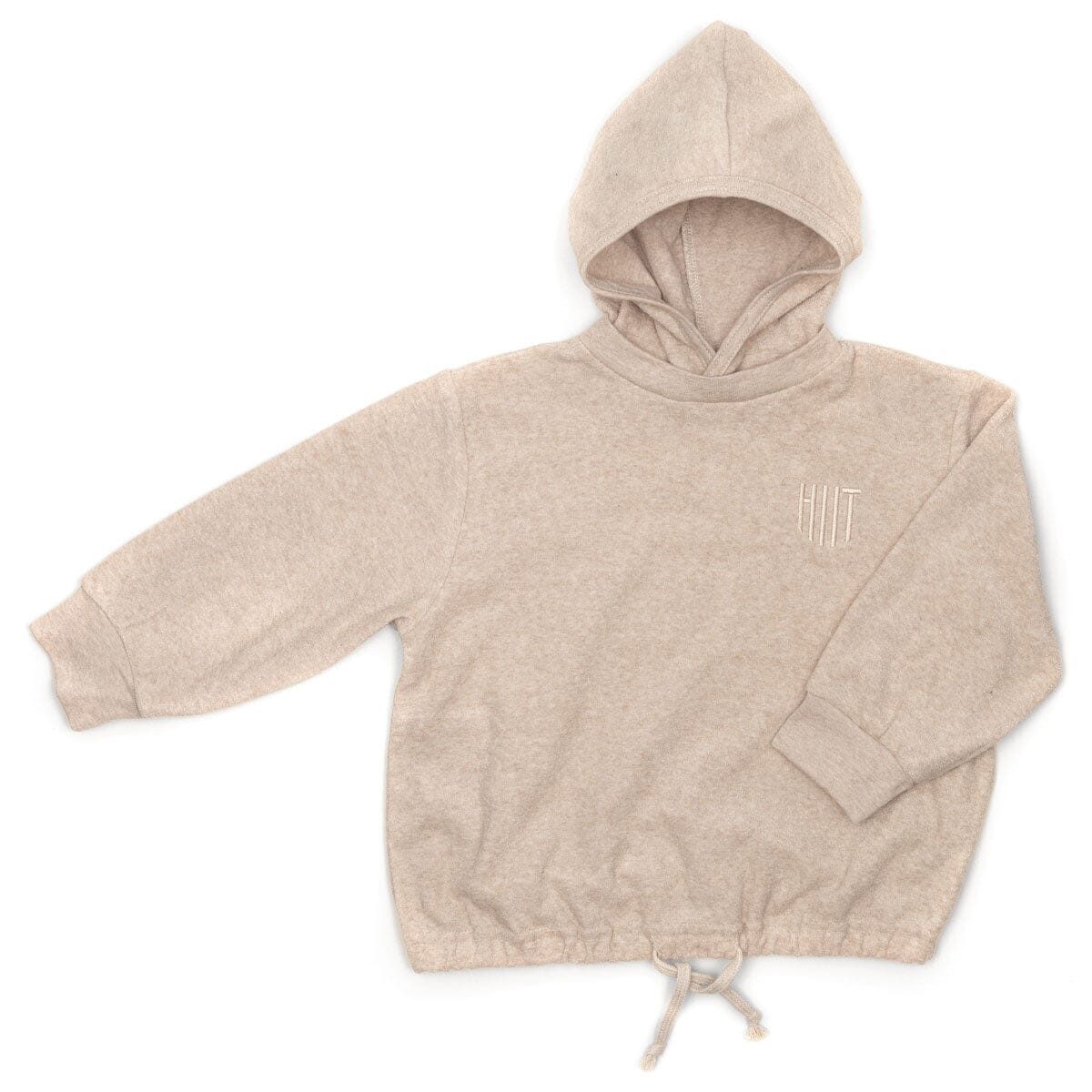 Huttelihut Hoodie Huttelihut Hoodie aus Frottee Kapuzensweatshirt - Camel
