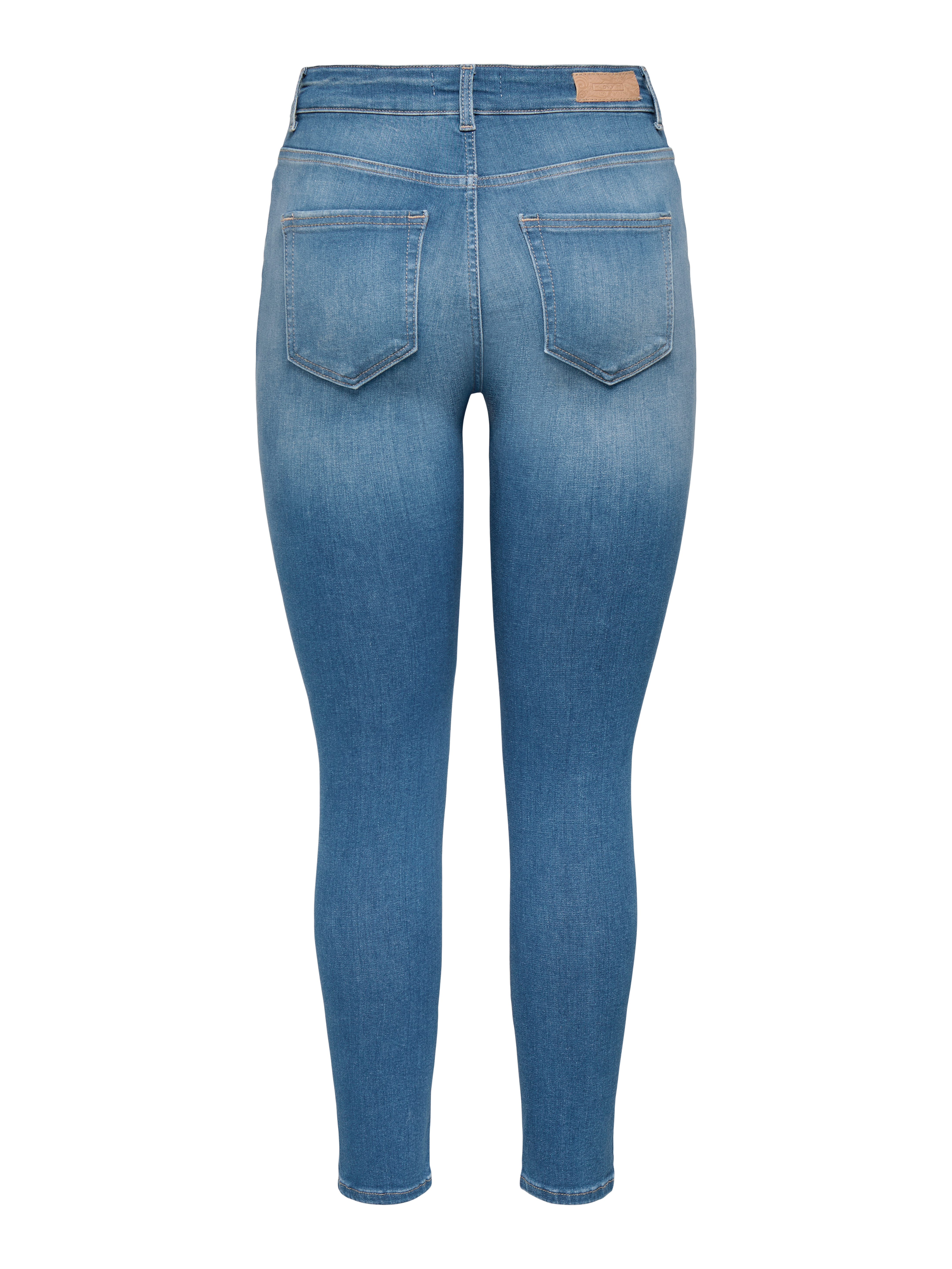 ONLY Skinny-fit-Jeans ONLBLUSH HW SKINNY ANK DNM Baumwollmischung, skinny fit