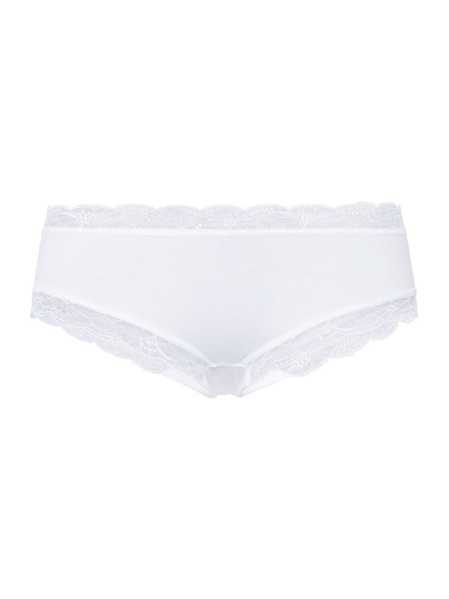 Hanro Panty Cotton Lace Hipster (1-St) white