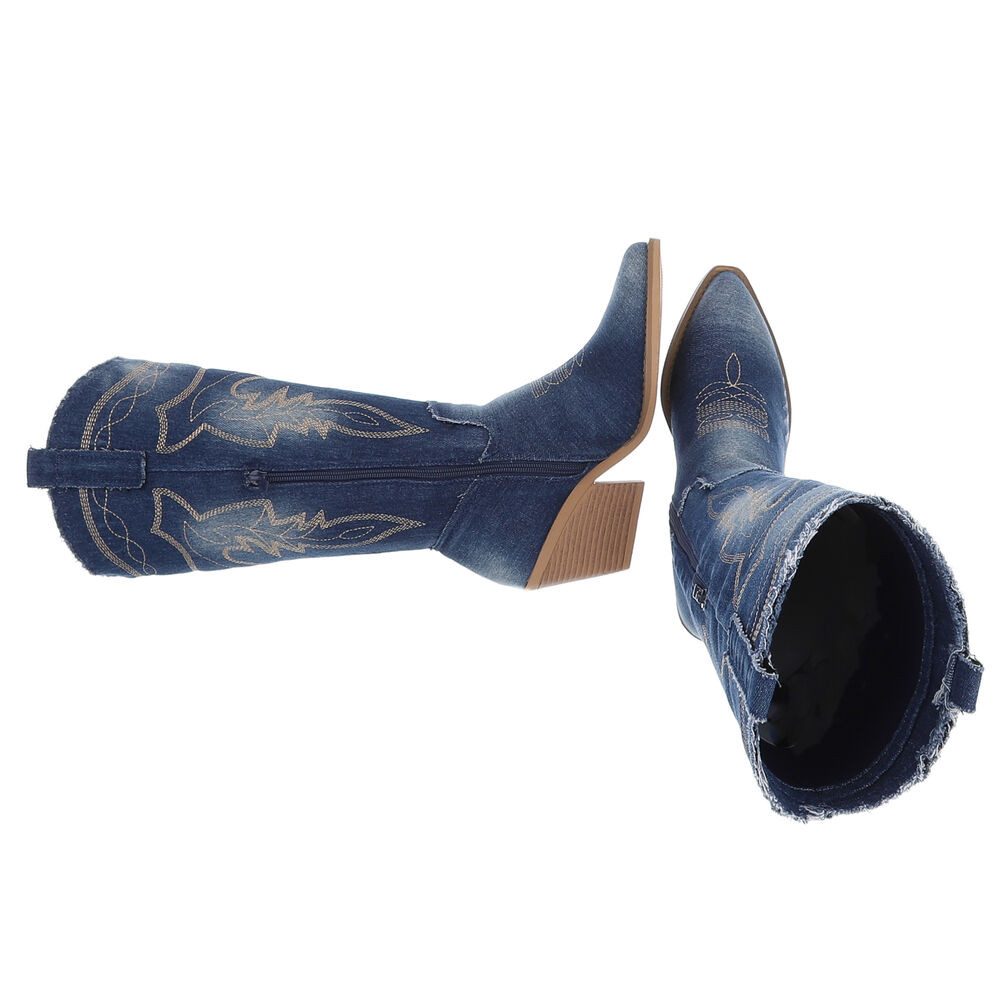 Ital-Design Damen Cowboyboots Western Sommerboots (88843842) günstig online kaufen