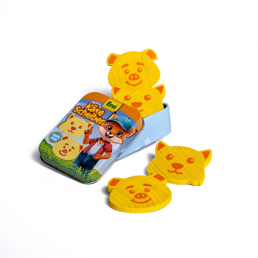 Erzi® Kaufladensortiment Erzi Käsescheiben in der Dose - Kaufladenzubehör