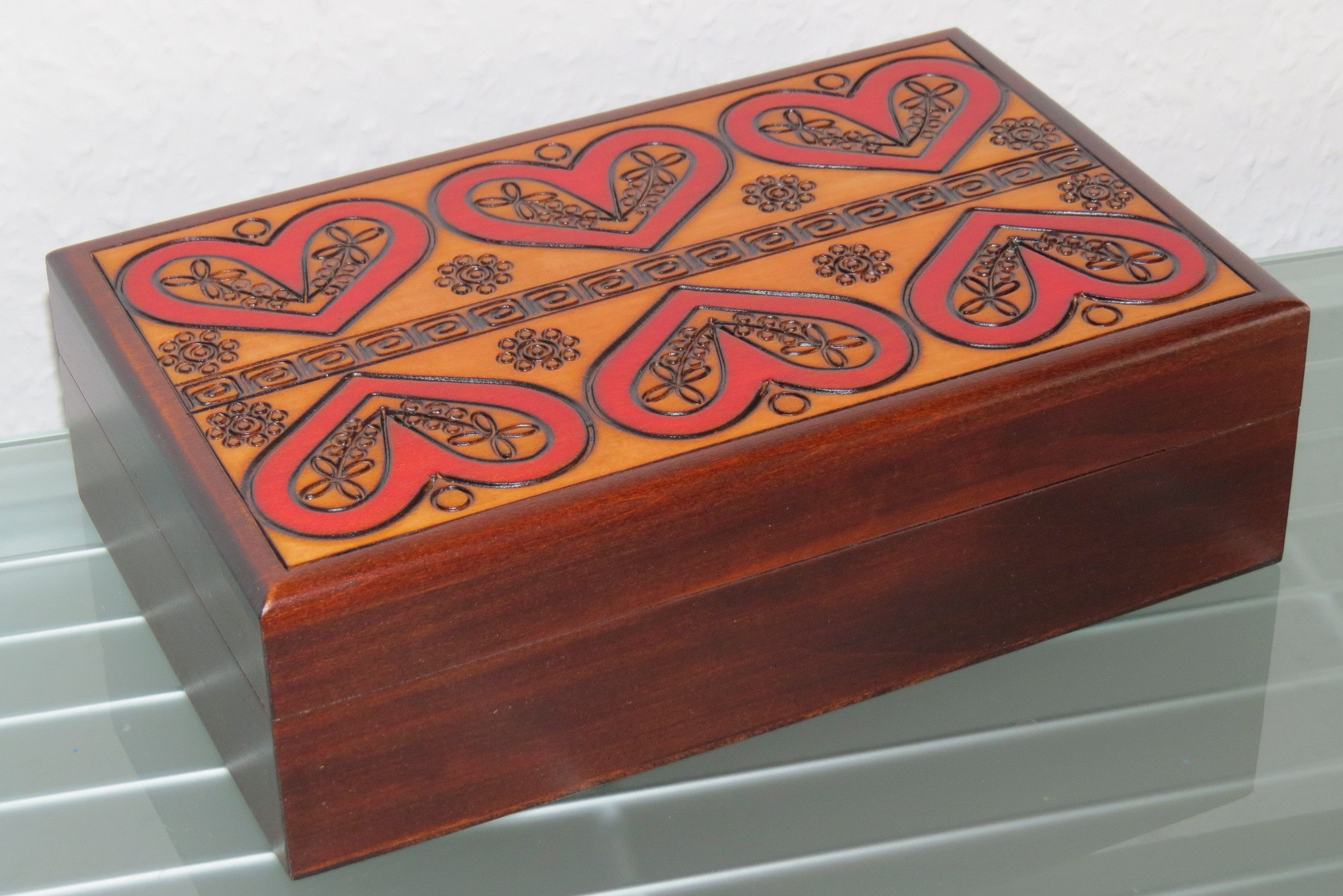 Holzprodukte Schmuckkasten Schmuckkästchen Holzschatulle Holzkiste Schatulle Holzkästchen Box