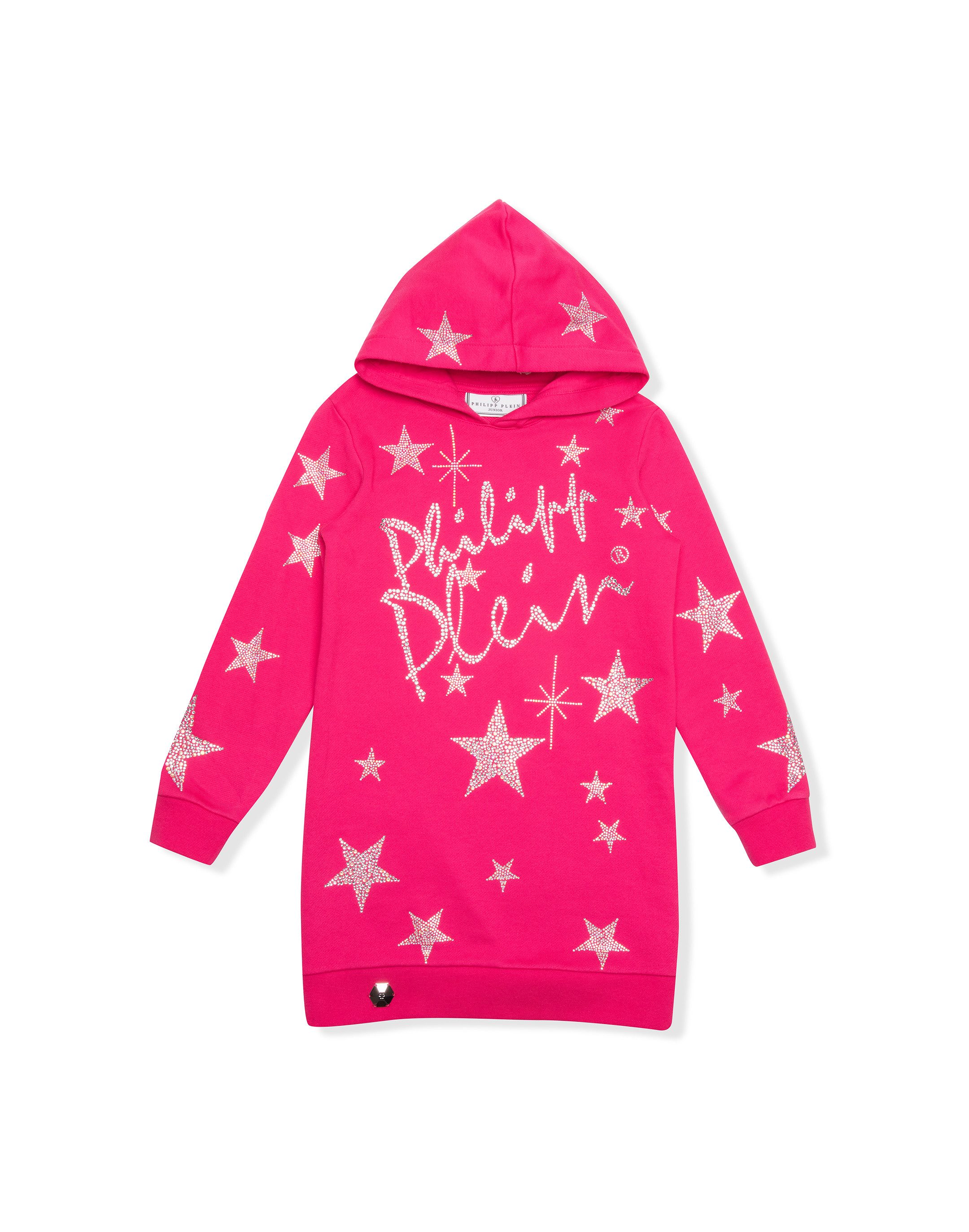 PHILIPP PLEIN Midikleid Jogging Day Dress "PP Stars"