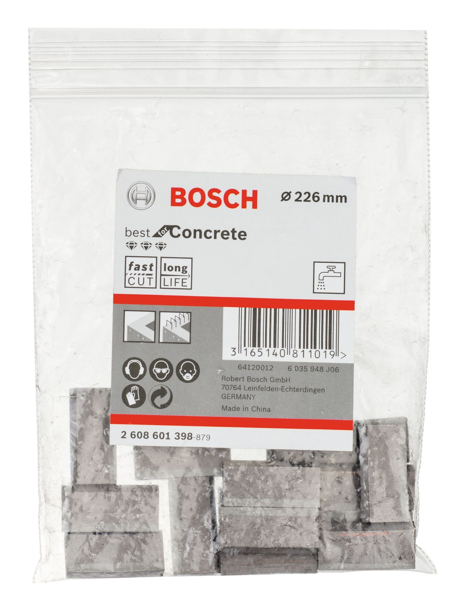 f. 15 for BOSCH Best Bohrkrone, Diamantbohrkronen Segmente 1 1/4" Concrete UNC