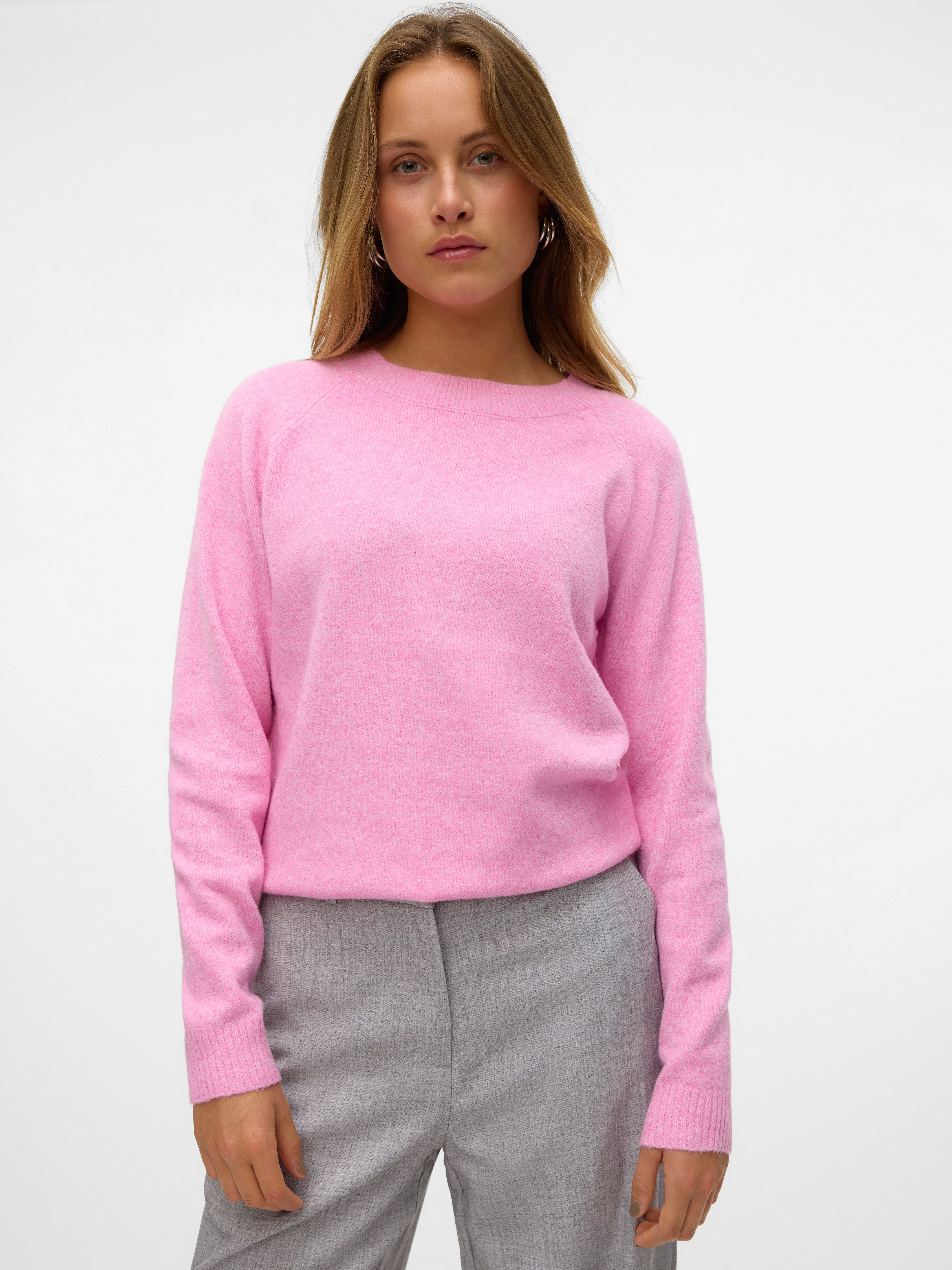 Vero Moda Rundhalspullover VMDOFFY LS O-NECK günstig online kaufen
