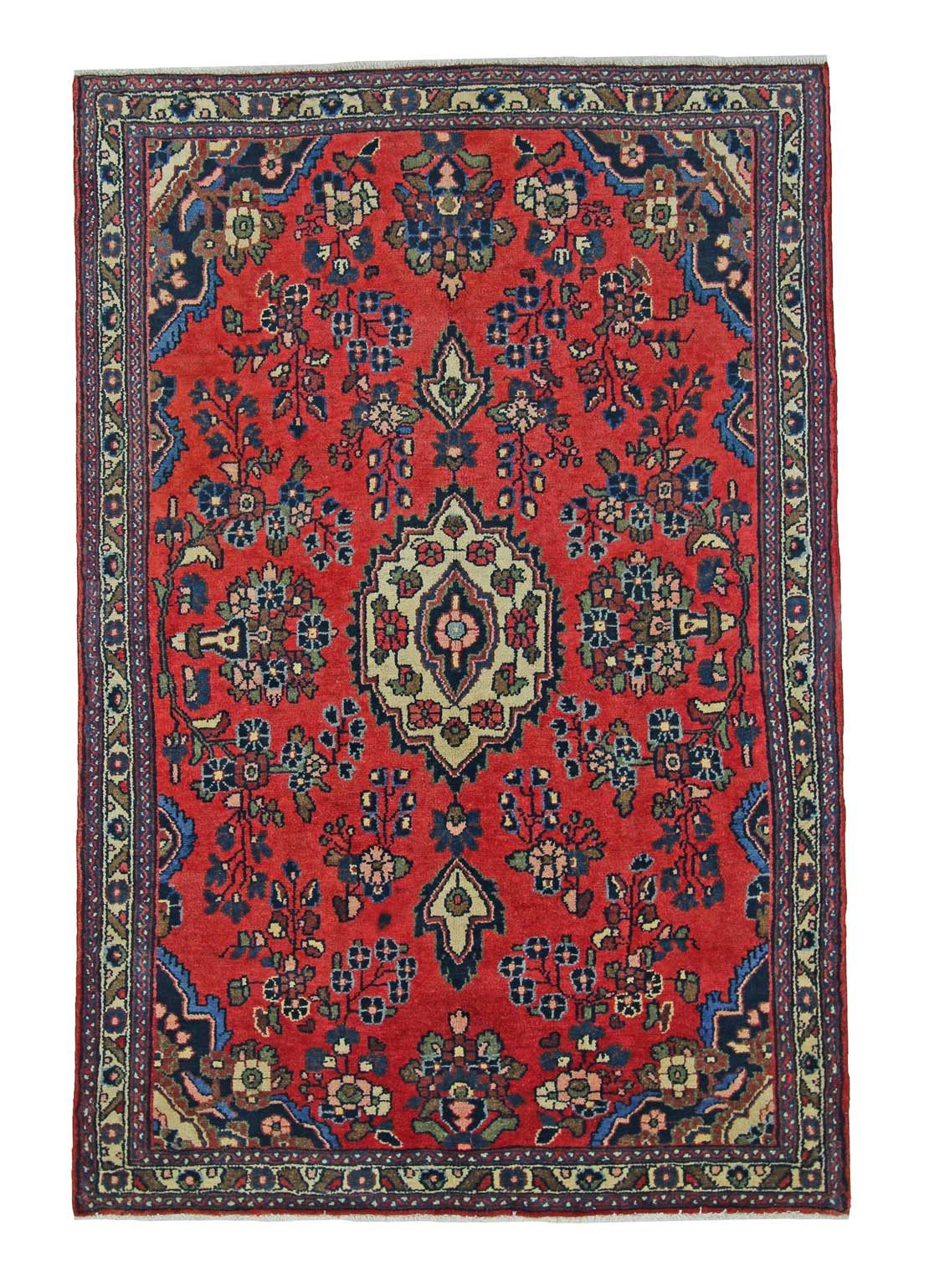 Orientteppich Perserteppich Hamadan 210 x 140 cm