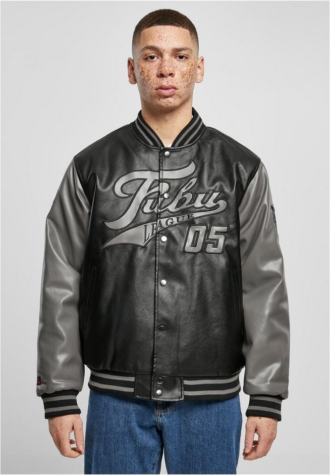 Fubu Sommerjacke Herren FM231-024-1 FUBU Varsity Leather Jacket (1-St)