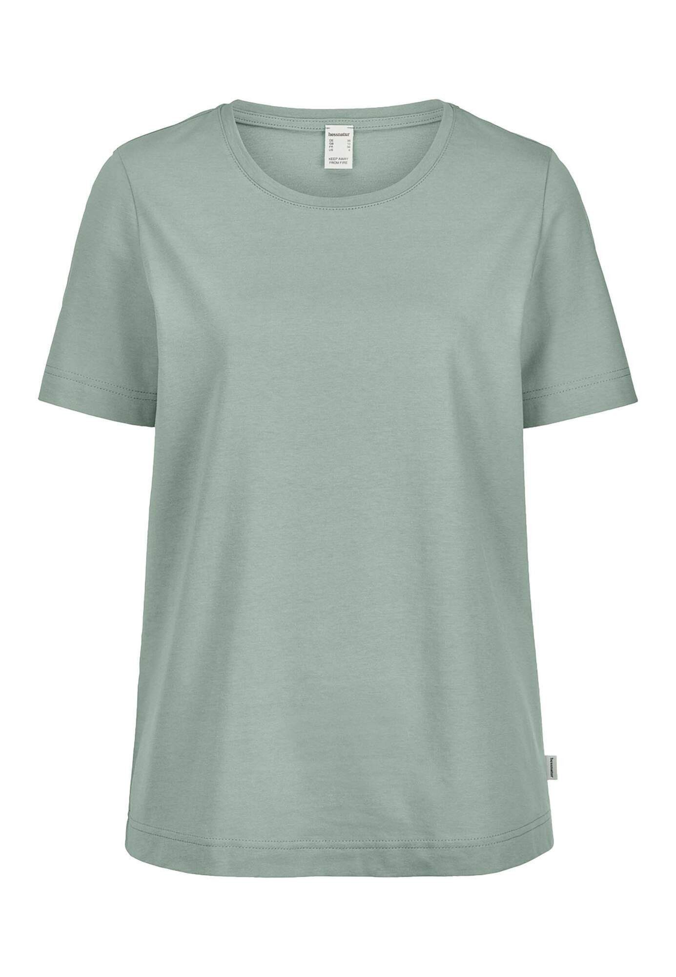 Hessnatur Pyjamaoberteil Kurzarm Regular aus reiner Bio-Baumwolle (1-tlg)