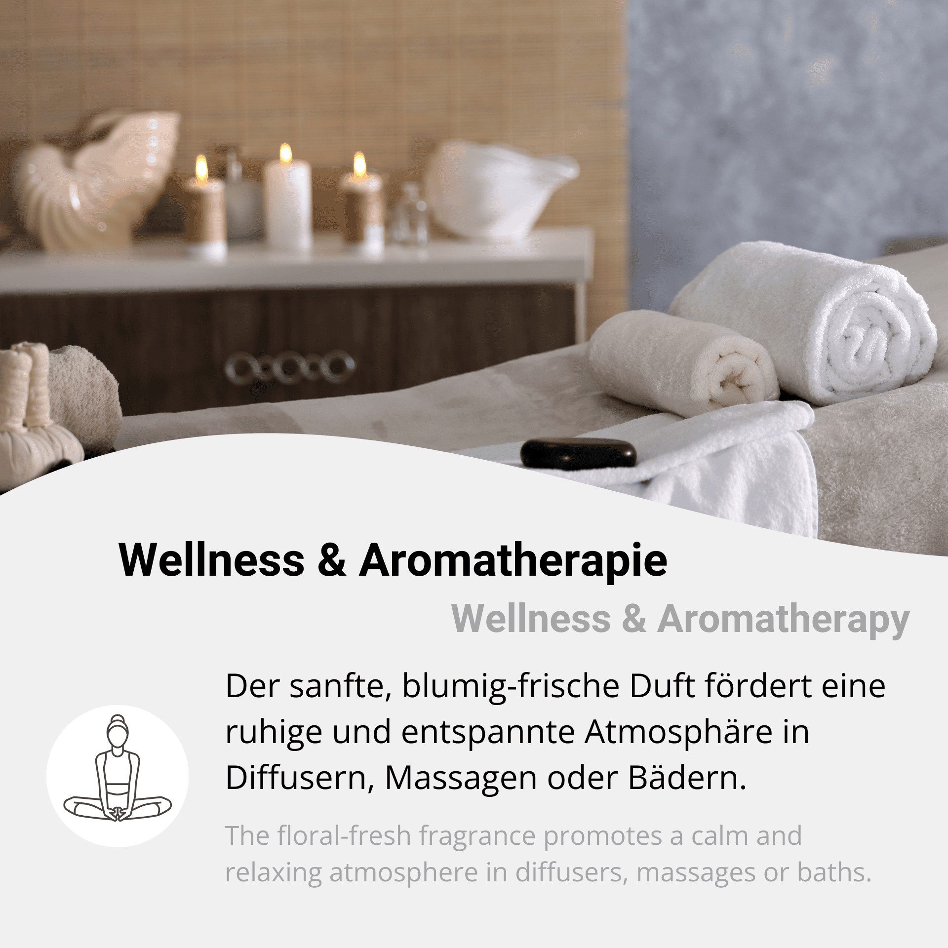DistrEbution Duftöl Ätherisches Öl, Lavendelöl, 100% Naturrein, Für Kerzen und Kosmetik