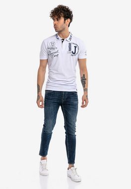 RedBridge Poloshirt Orlando im Slim Fit mit Stickerei