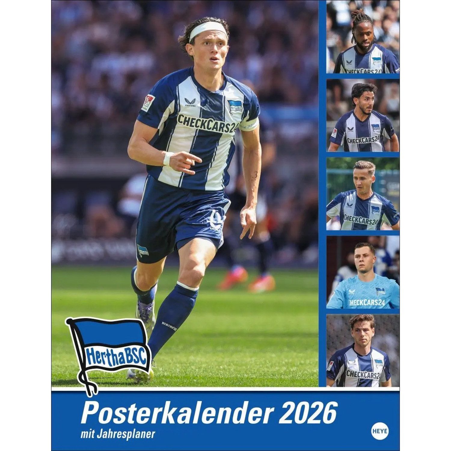 HEYE Настенный календарь Hertha BSC Posterkalender 2026
