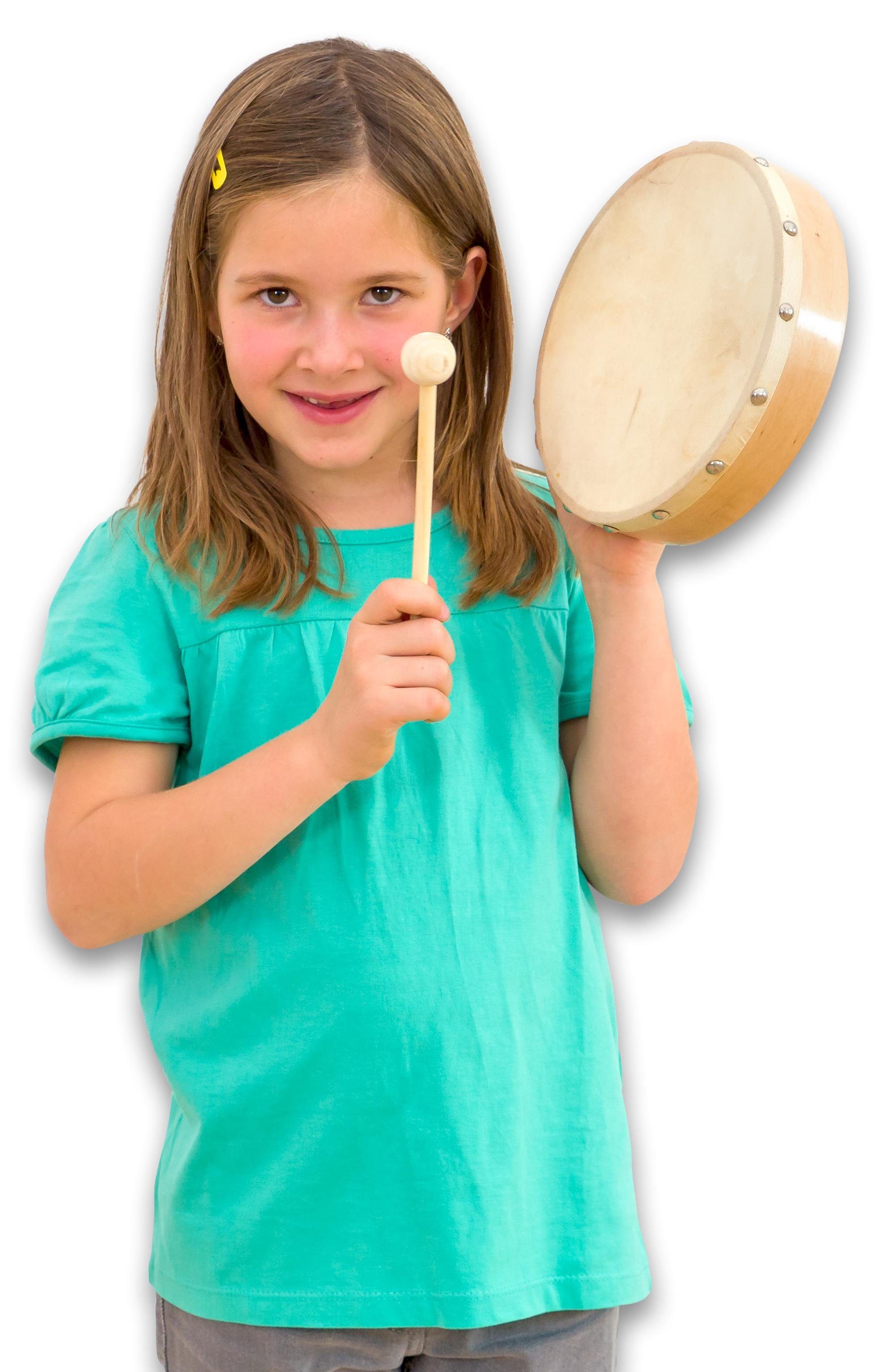 Betzold Handtrommel Tamburin für musikalische Früherziehung