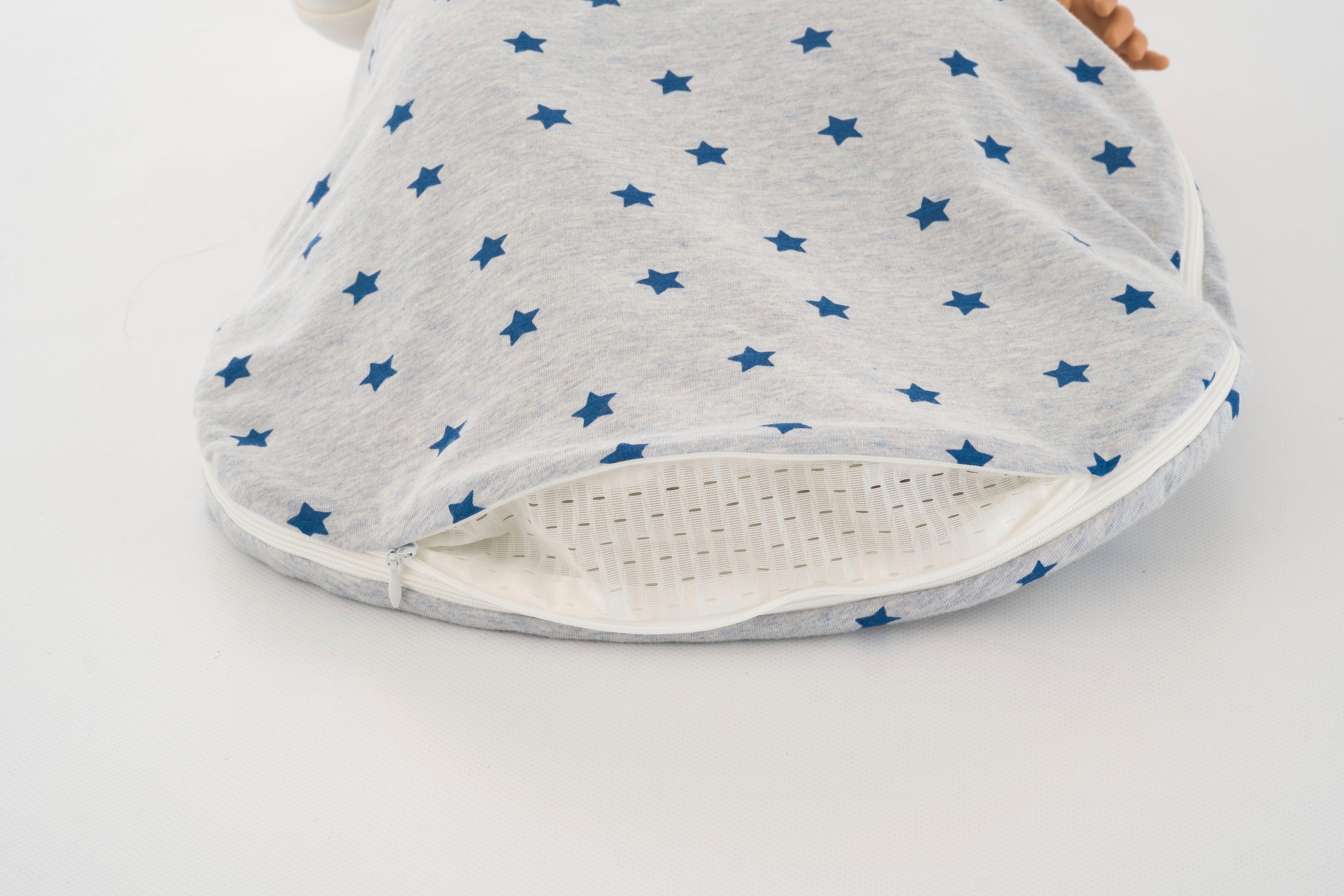 Träumeland Babyschlafsack 3tlg. Set blau (3 LIEBMICH, tlg) Design Sternentraum