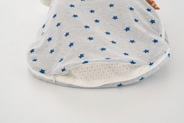Träumeland Babyschlafsack 3tlg. Set LIEBMICH, Design Sternentraum blau (3 tlg)