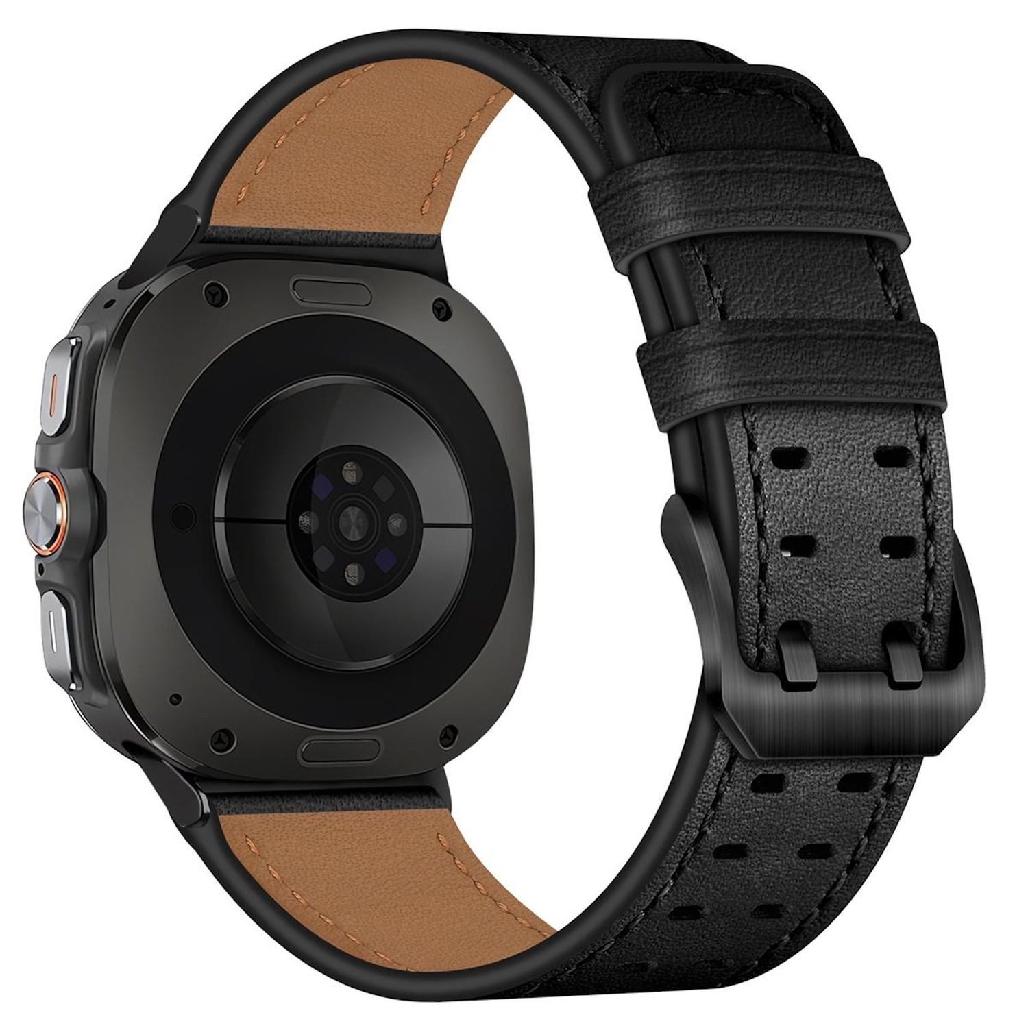 Wigento Smartwatch-Armband Für Samsung Galaxy Watch 8 / Classic Echtleder P günstig online kaufen