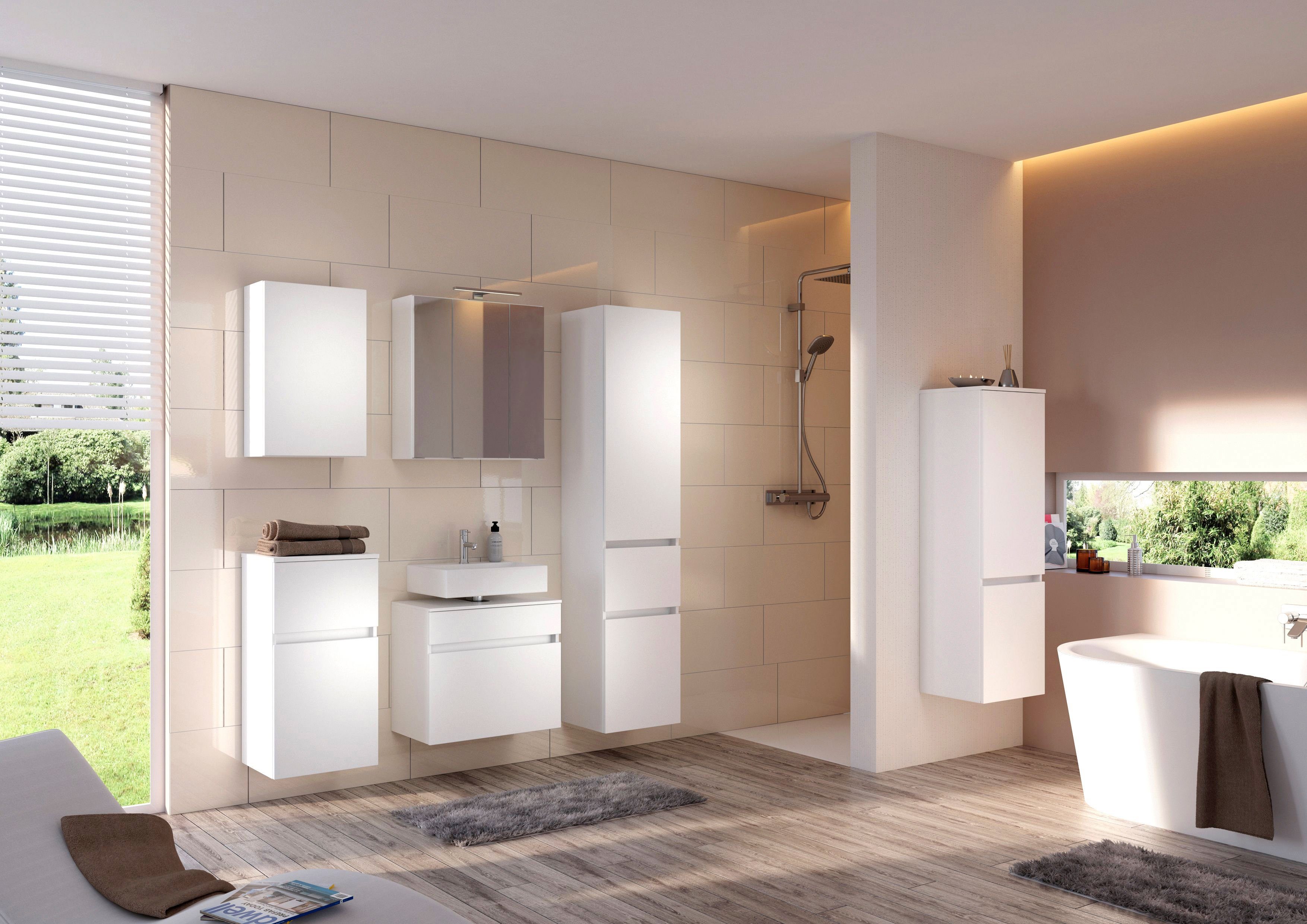 welltime Hängeschrank Baabe Badmöbel Breite 40 cm günstig online kaufen