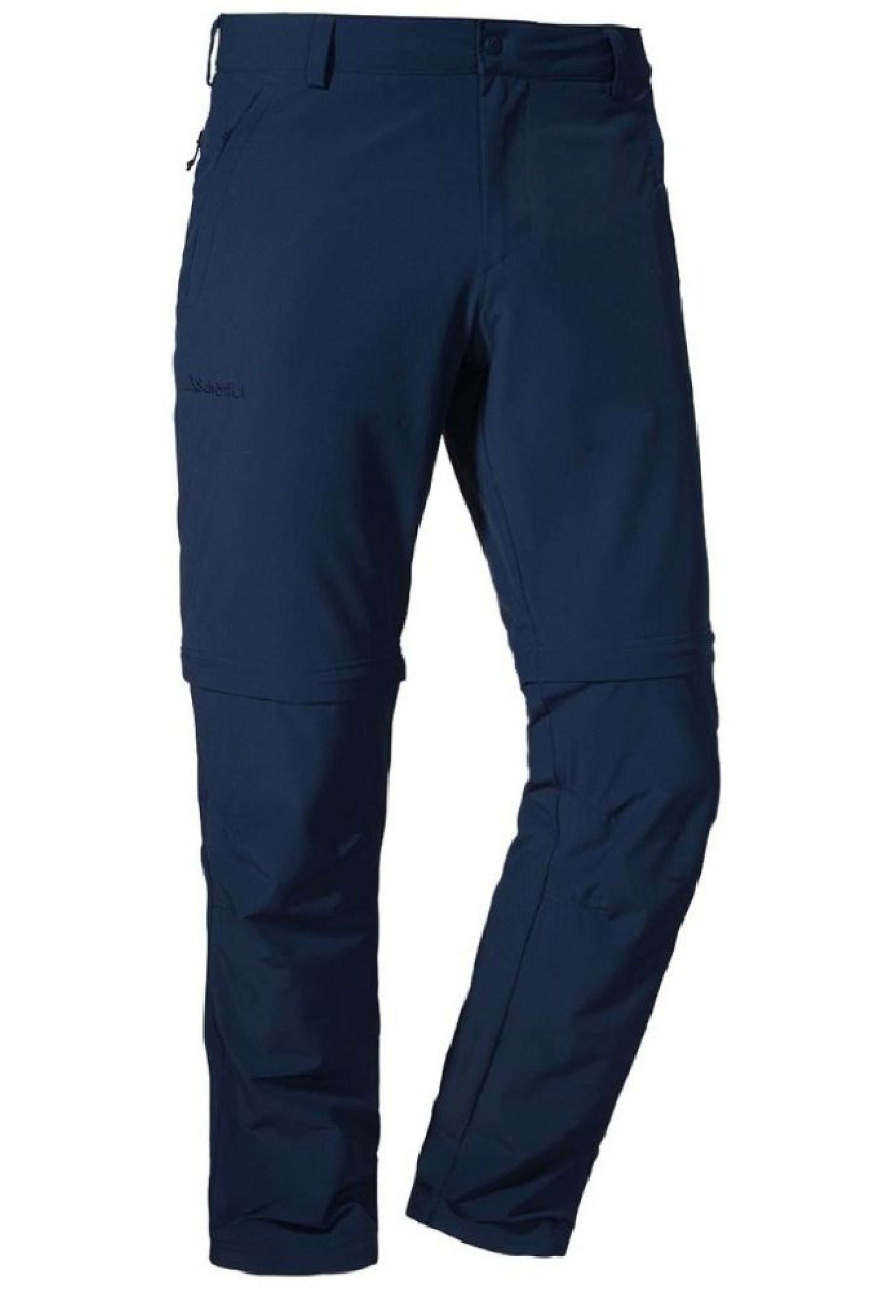 Schöffel Cargohose Folkstone Zip Off (1-tlg) blau | 