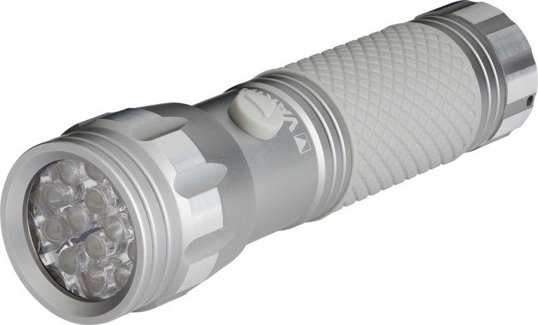 VARTA Taschenlampe UV Licht (Set), macht sichtbar Schwarzlicht Hygienehilfe mit Leuchte Unsichtbares
