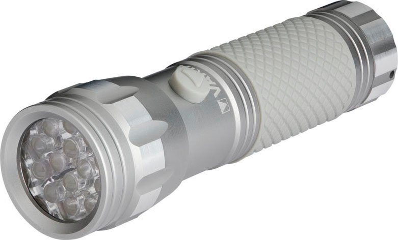 VARTA Taschenlampe UV Licht (Set), Leuchte macht Unsichtbares sichtbar  Hygienehilfe mit Schwarzlicht, Es überprüft und verifiziert Banknoten,  Fingerabdrücke und