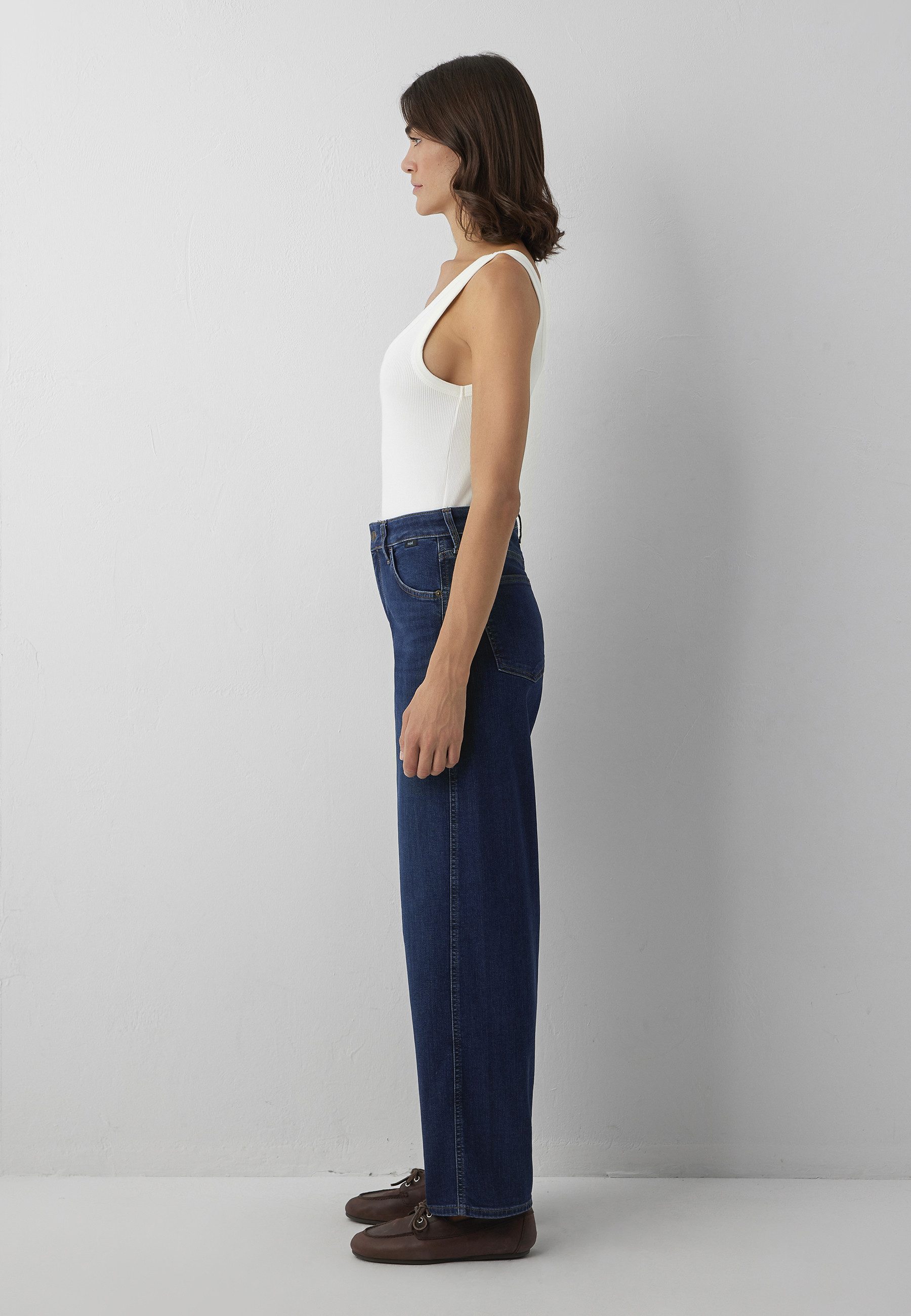 Mavi Weite Jeans LEILA W/Cut Baggy Jeans