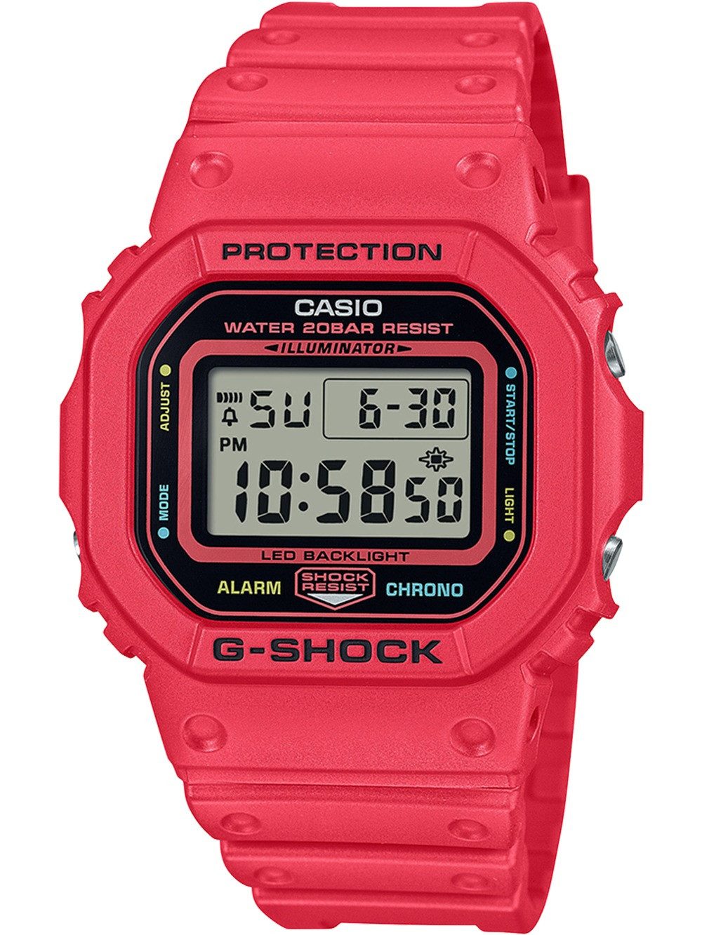 CASIO Quarzuhr Casio DW-5600EP-4ER Herrenuhr G-Shock Origin 43mm 20ATM Casio DW-5600EP-4ER Herrenuhr G-Shock Origin 43mm 20ATM