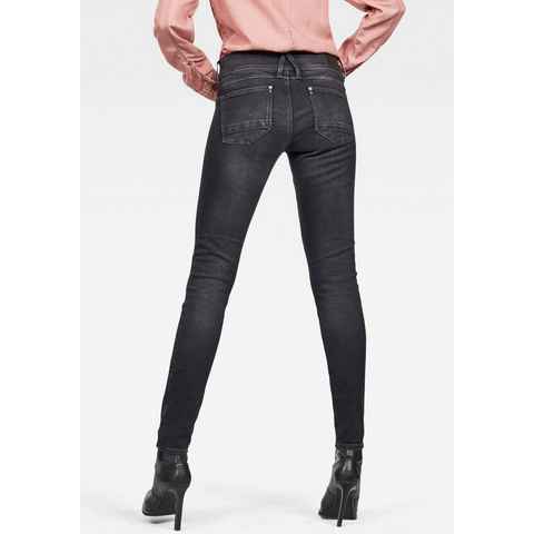 G-Star RAW Skinny-fit-Jeans Mid Waist Skinny mit Elasthan-Anteil