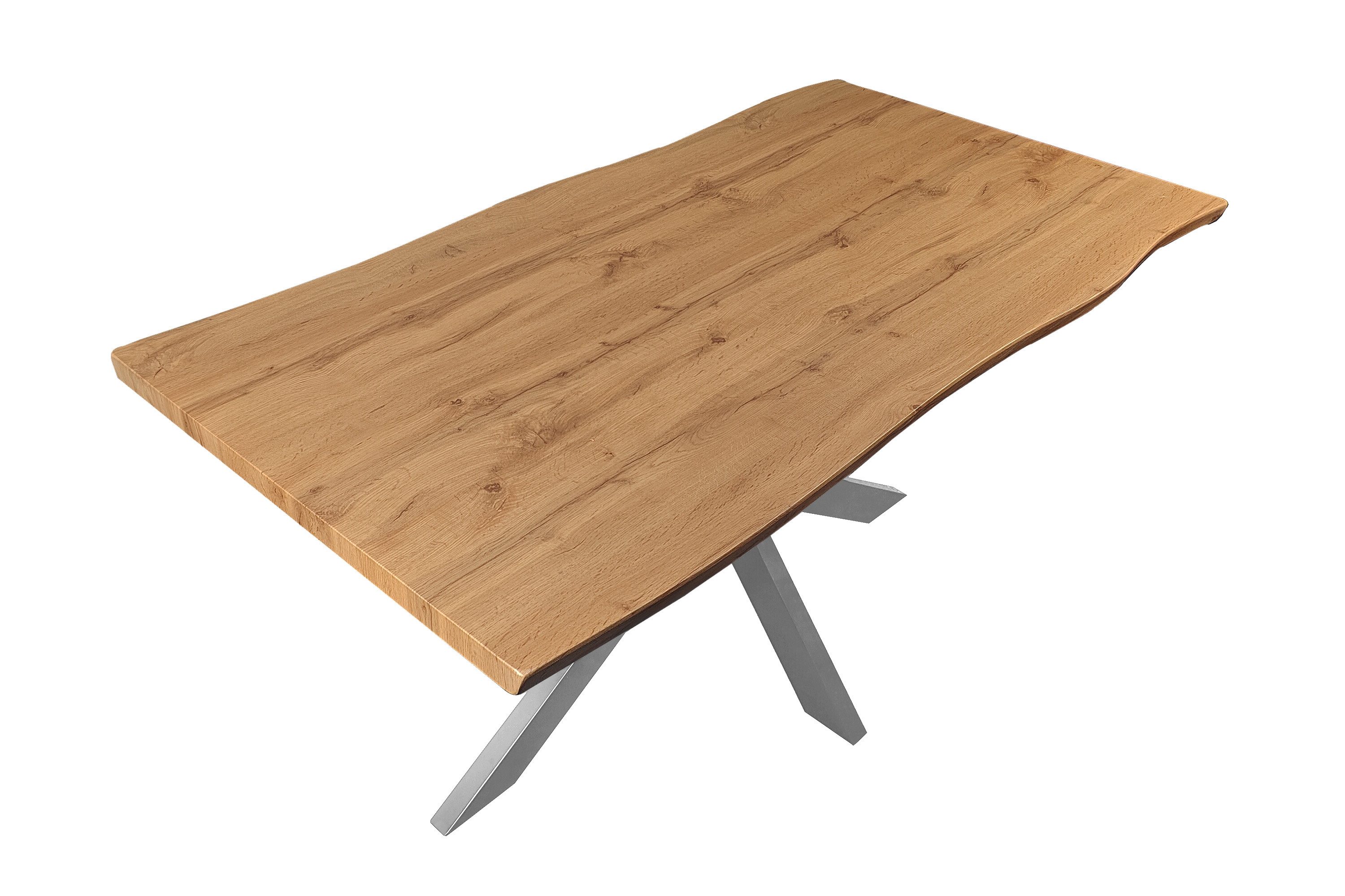 Loreno® Esstisch Josy, verschiedene Holz-Optik, Baumkante, günstig online kaufen